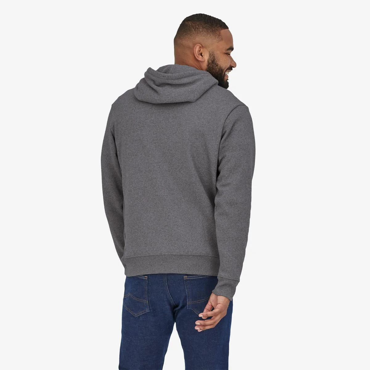 Patagonia - Patagonia Hoodie Line Logo Ridge Stripe Uprisal - Gris - Homme - Image 2