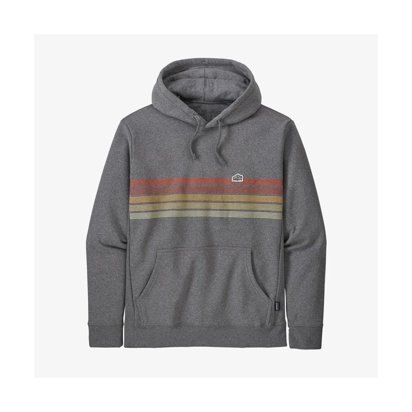 Patagonia - Patagonia Hoodie Line Logo Ridge Stripe Uprisal - Gris - Homme - Image 3