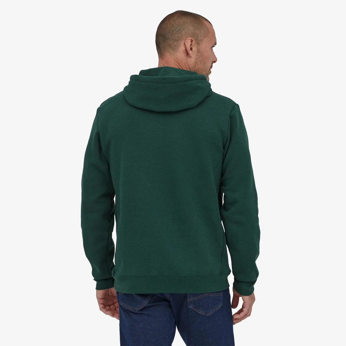 Patagonia - Hoodie P-6 Logo Uprisal - Vert - Homme - Image 2