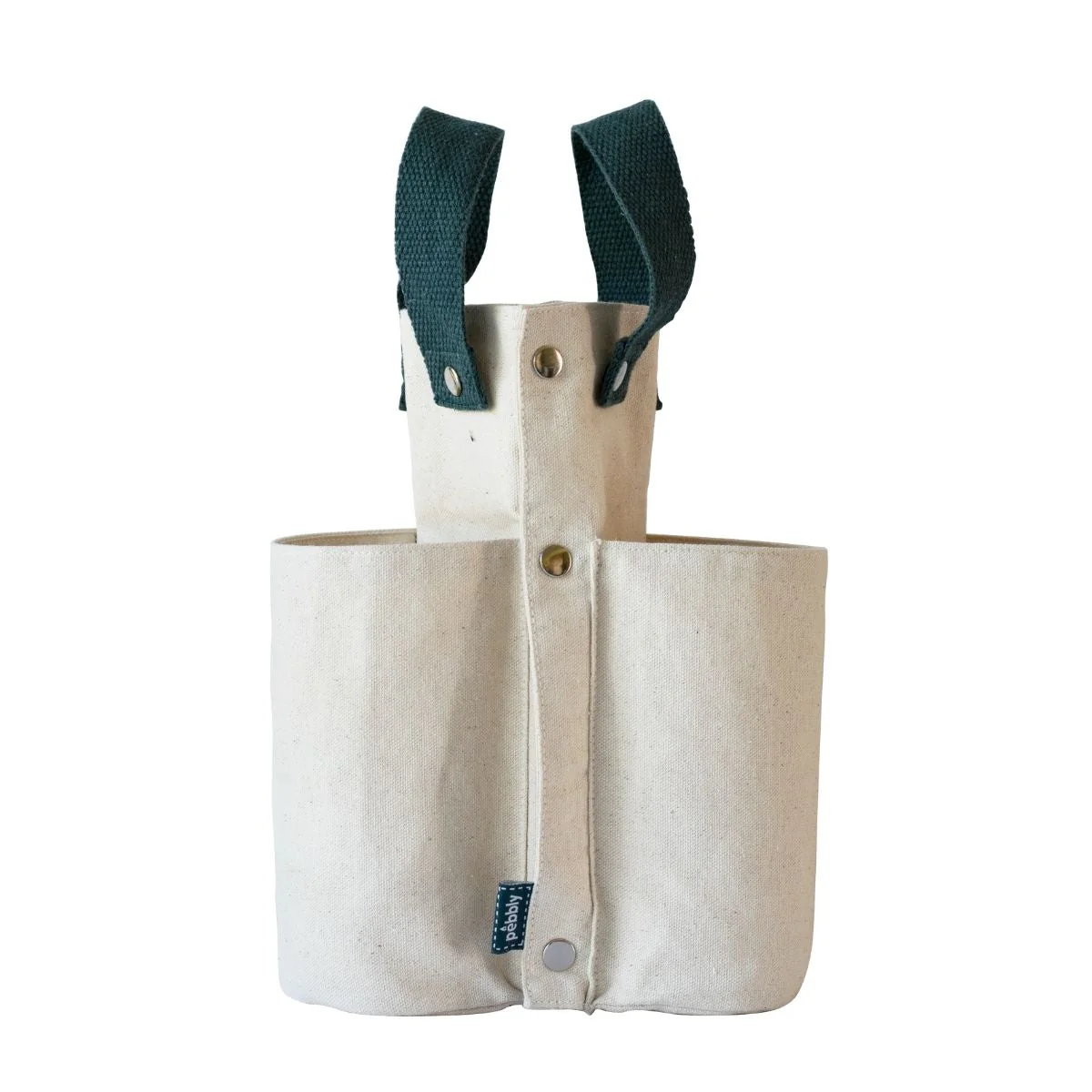 Sac À Bouteilles En Coton Bio - Blanc - Image 6