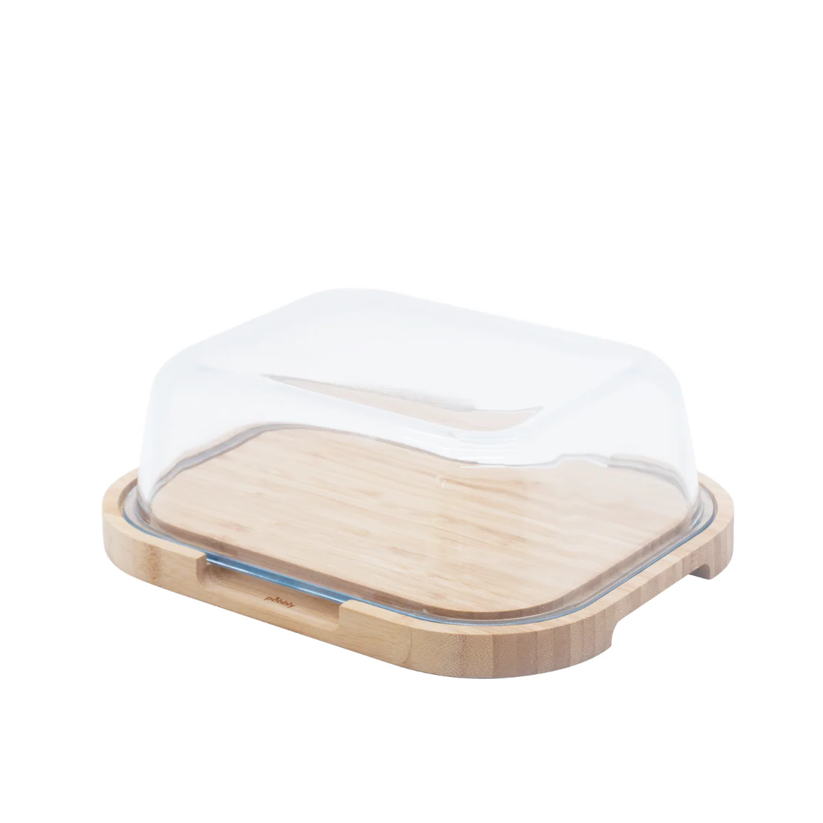 Boîte À Fromage En Verre Et Bambou - Transparent - Image 7