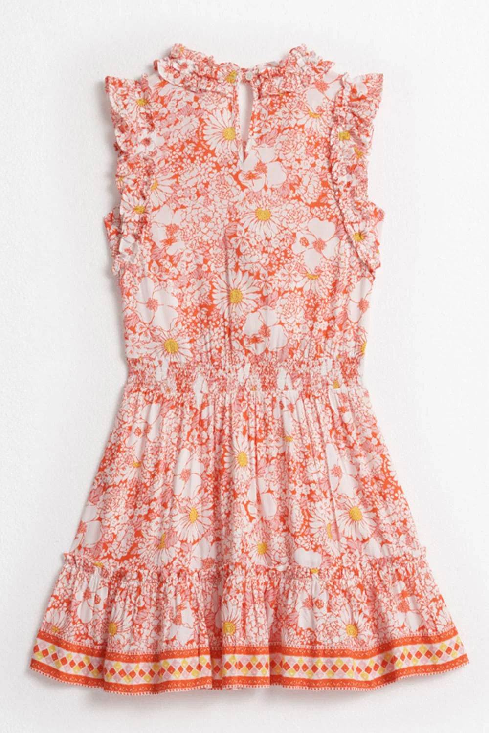Robe Courte Triny - Orange Mid 70'S Garden - Enfant - Image 2