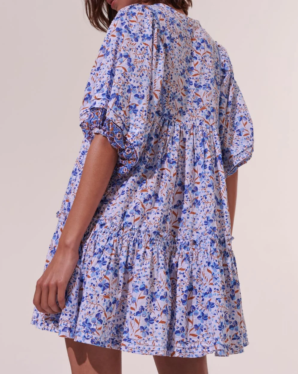 Robe Courte Aria - Sky Mini Jonquille - Femme - Image 4