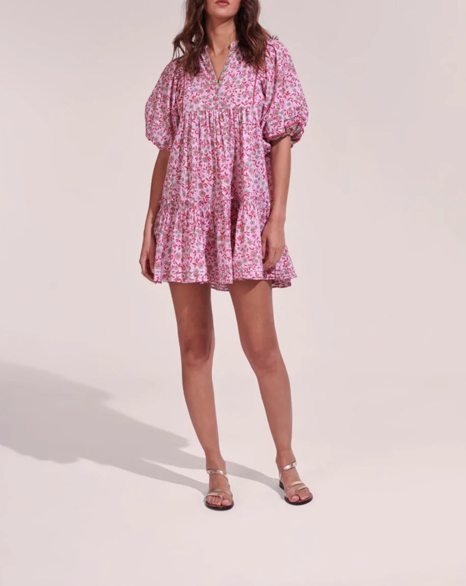 Robe Courte Aria - Pink Blossom - Femme - Image 2