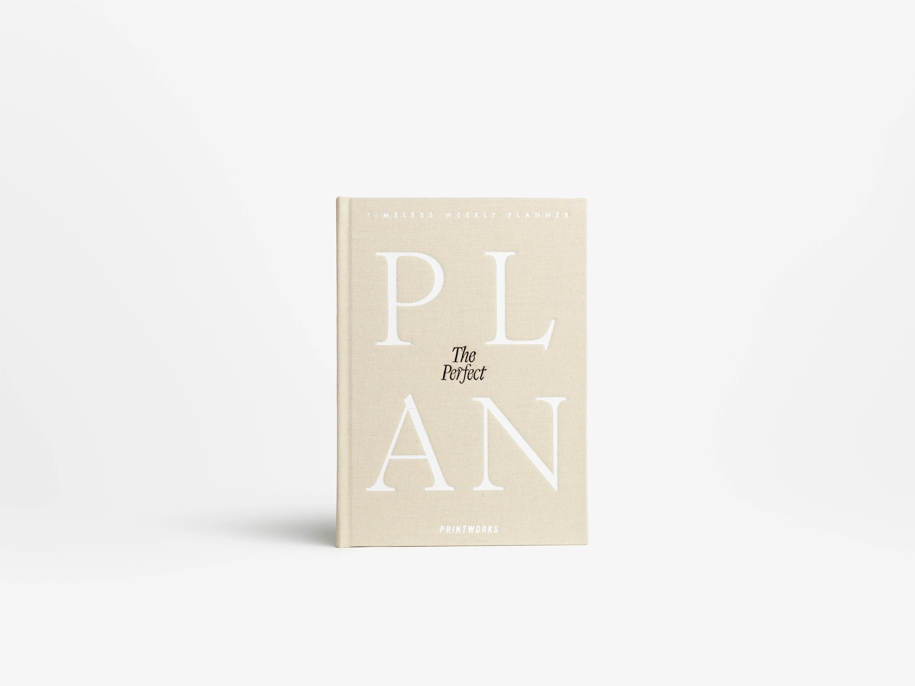Weekly Planner - The Perfect Plan, Beige - Image 2