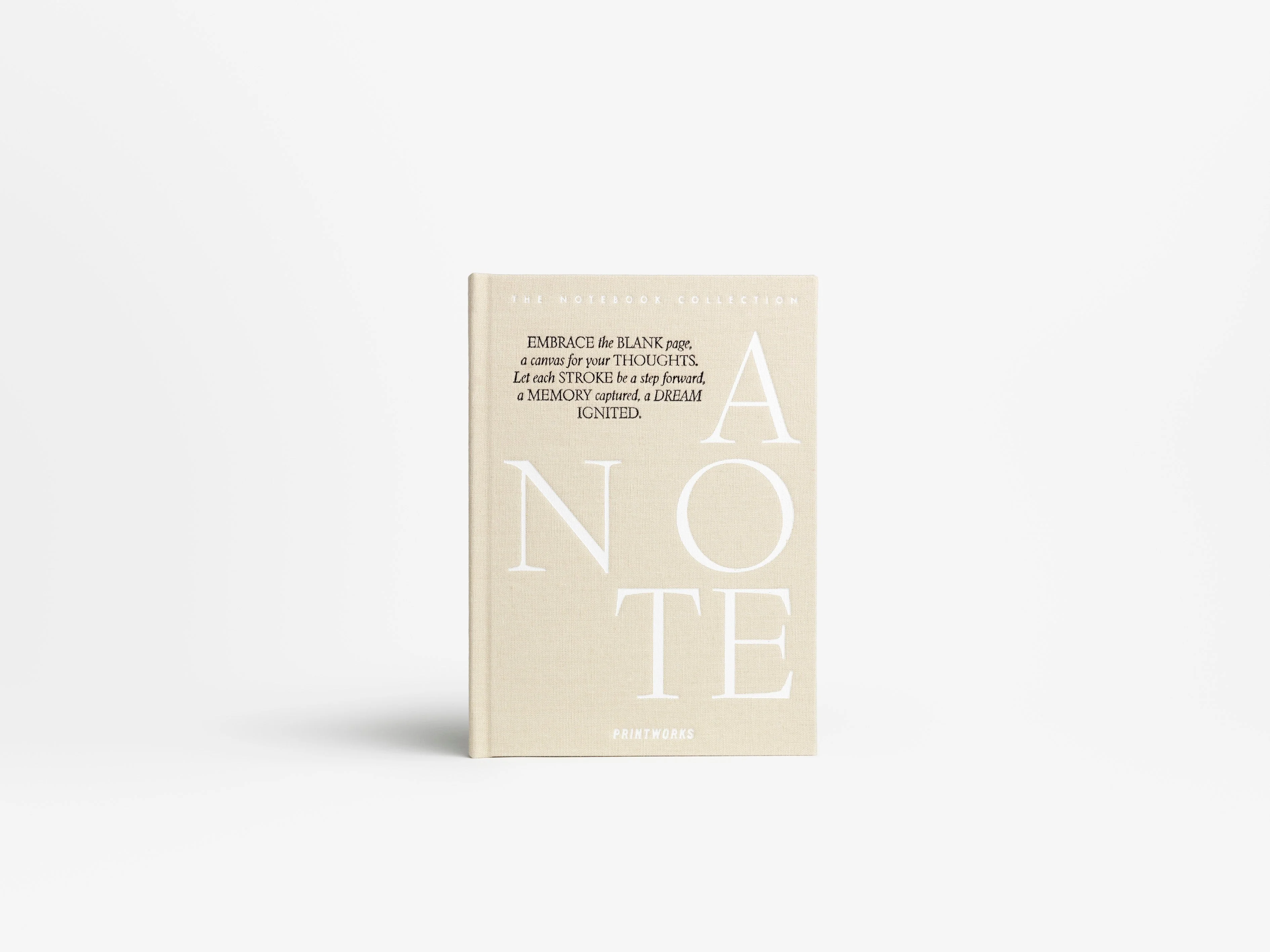 Notebook - Just A Note, Beige - Image 2