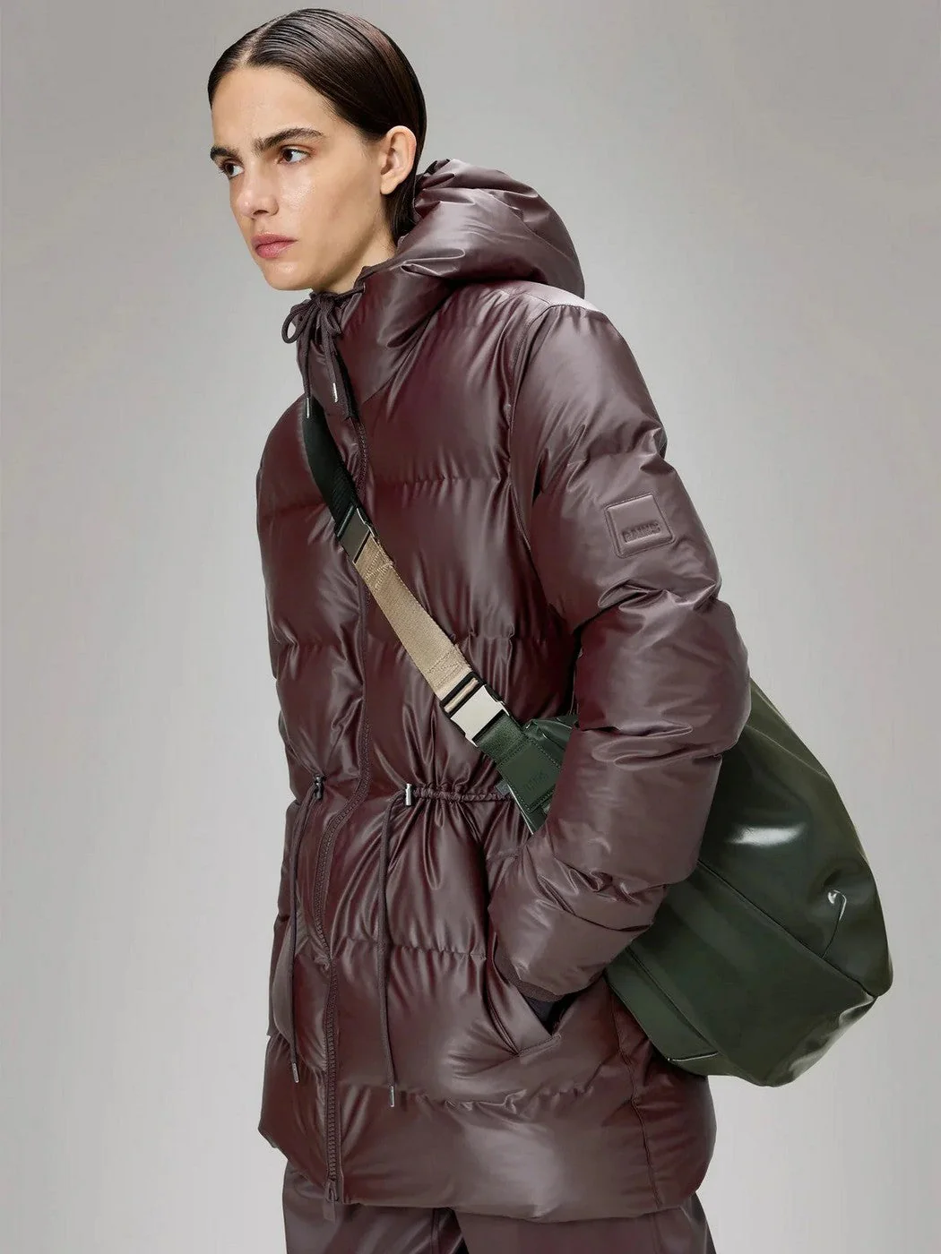 Sac Valera Shoulder Large W3 Swamp - Mixte - Image 2