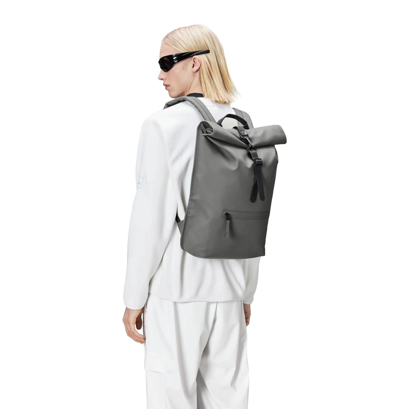 Sac Rolltop Rucksack W3 Grey - Mixte - Image 3