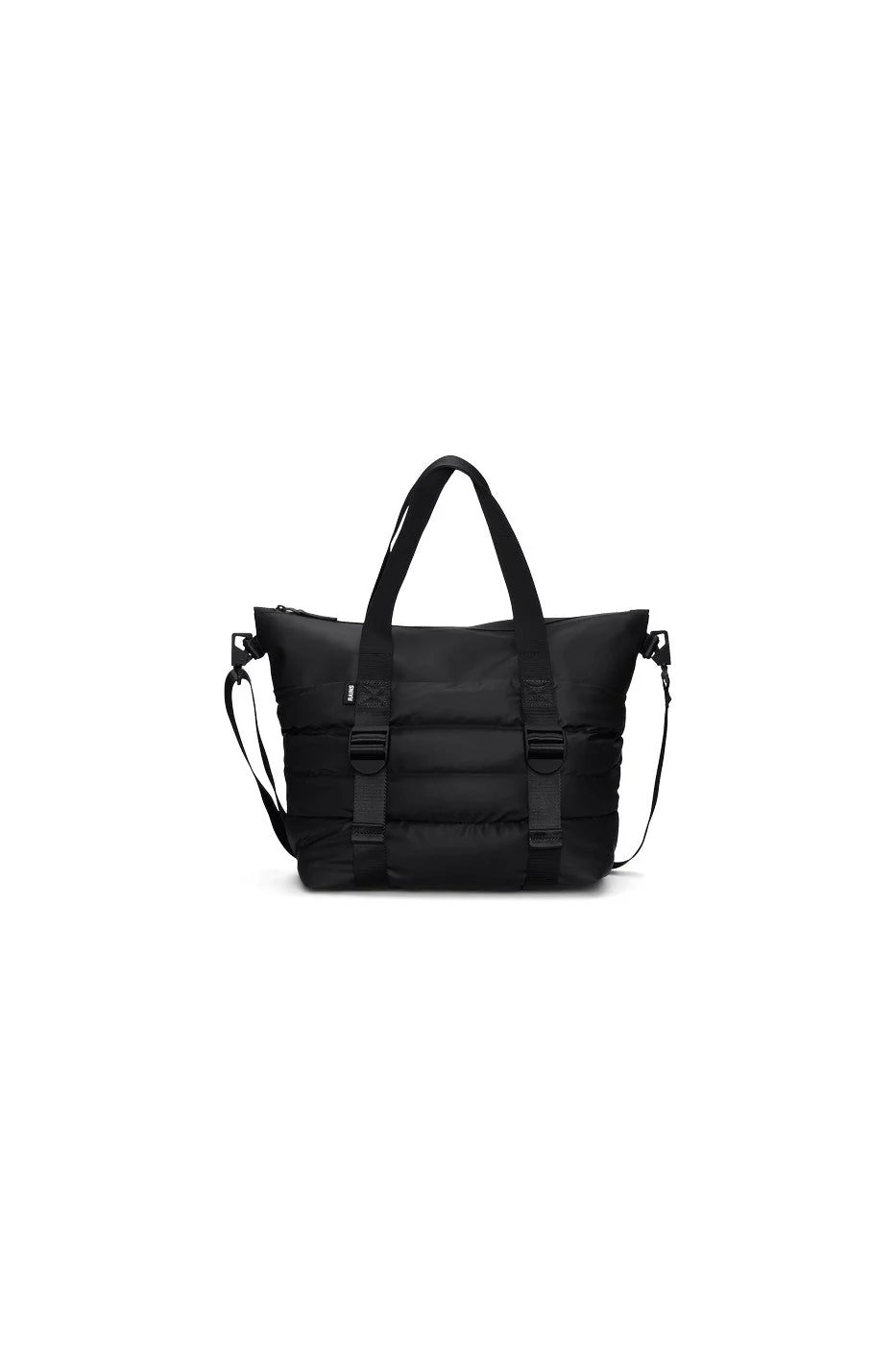 Sac Puffer Mix Tote Mini W3 Black - Mixte - Image 3