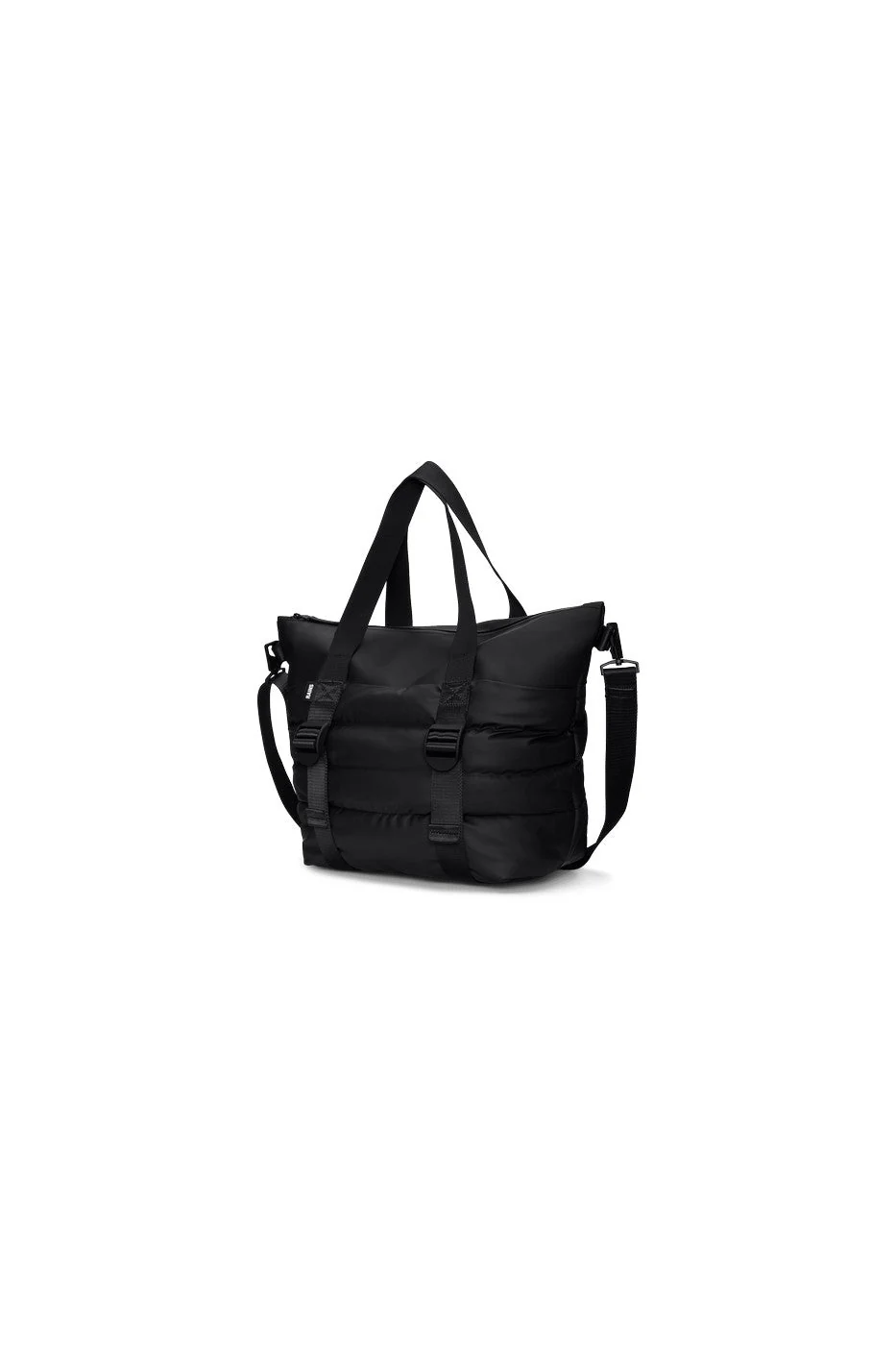Sac Puffer Mix Tote Mini W3 Black - Mixte - Image 4