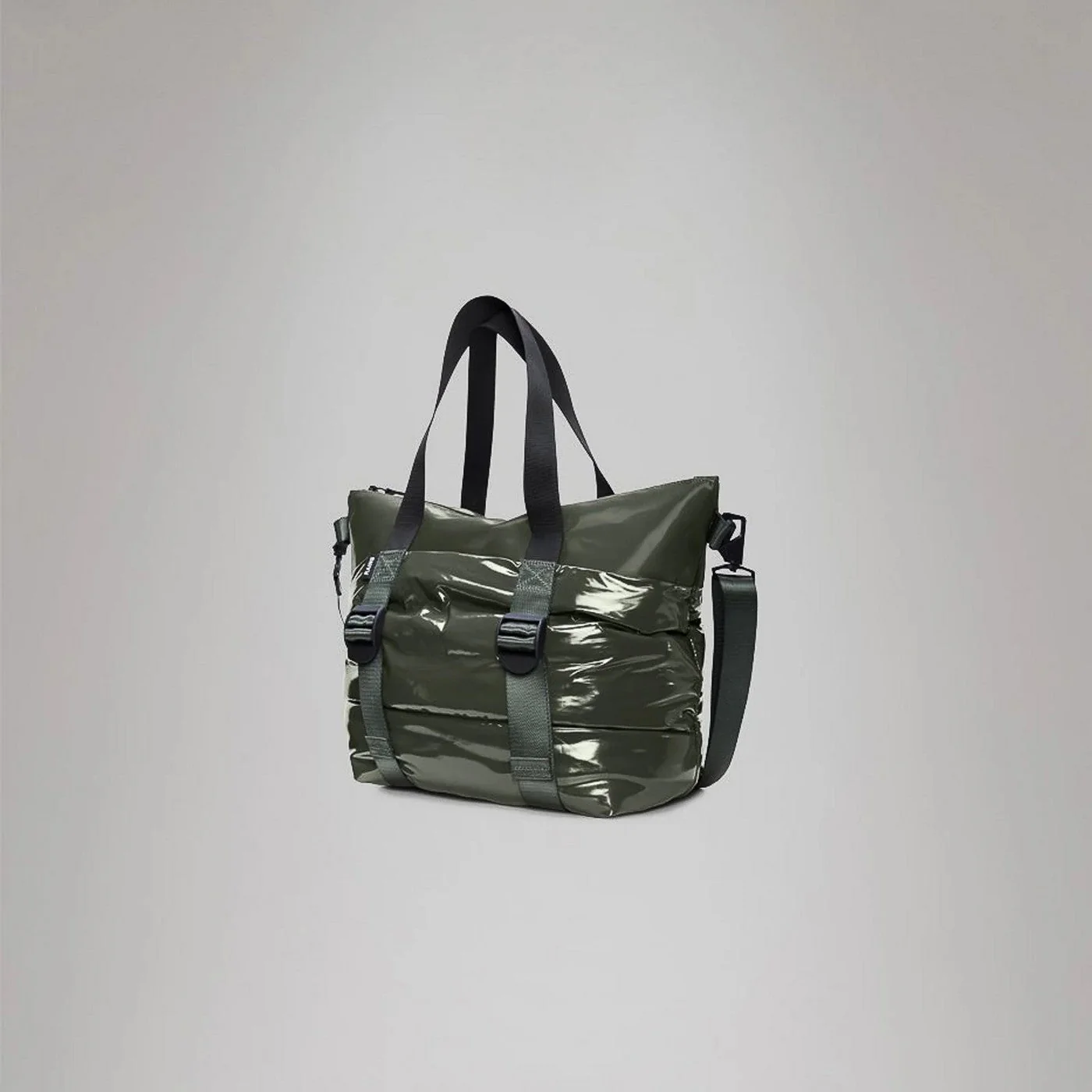 Sac Puffer Mix Tote Mini W3 Swamp - Mixte - Image 5