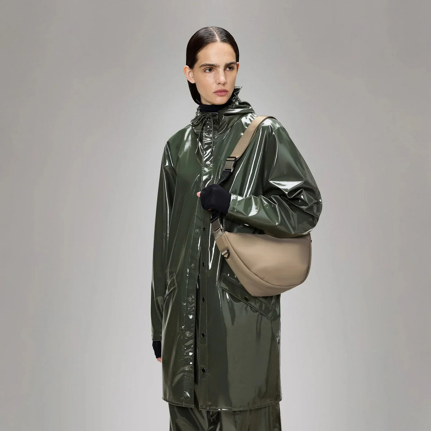 Sac Valera Shoulder W3 Beige - Mixte - Image 2