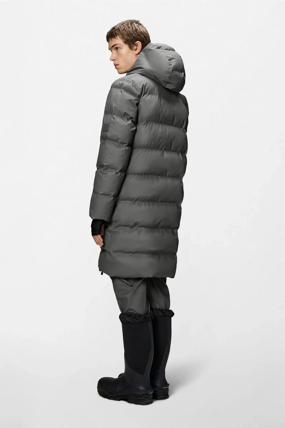 Veste Alta Longer Puffer W3T4 Grey - Mixte - Image 2