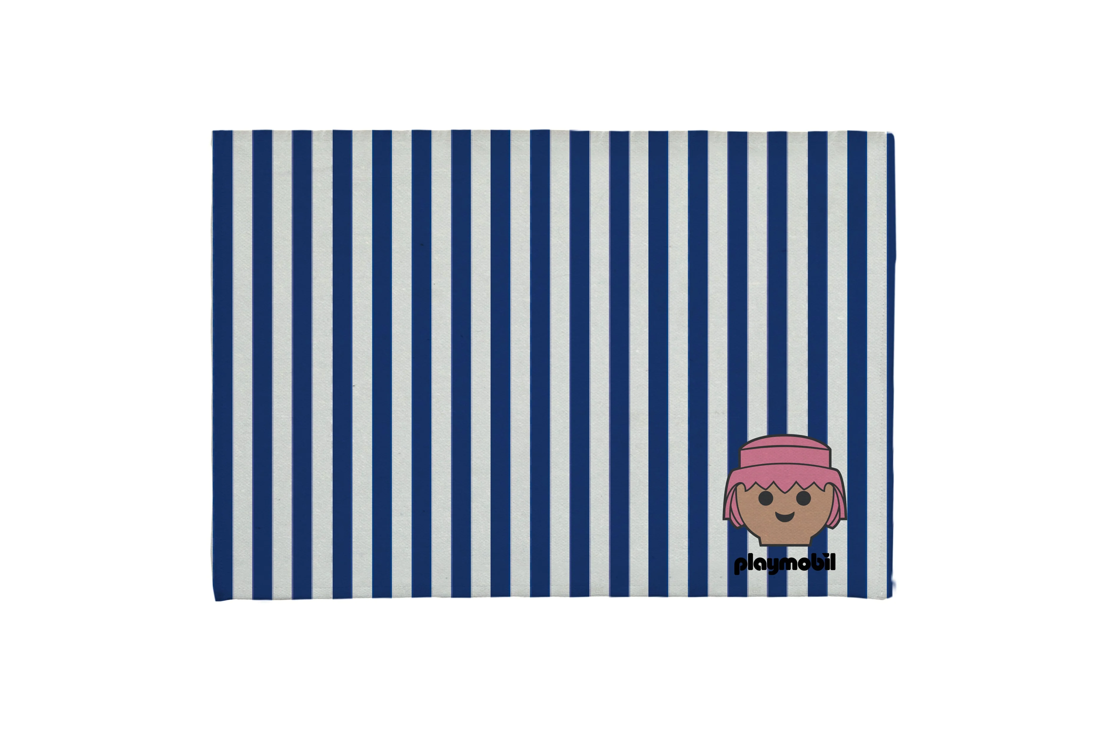 Tapis De Bain Playmobil À Rayures - Bleu - Image 2