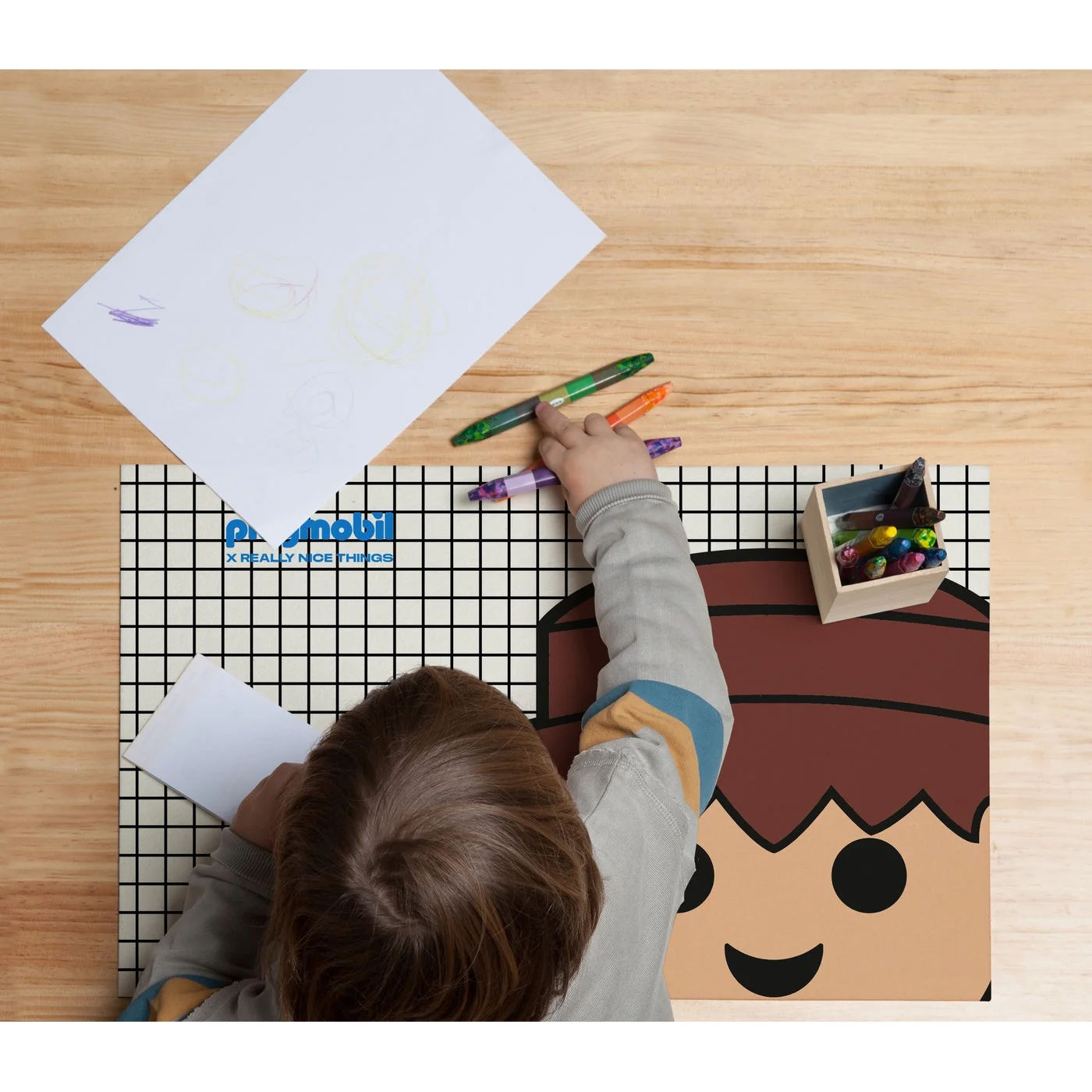 Tapis De Bureau Notebook Playmobil Boy - Multicolore - Image 3
