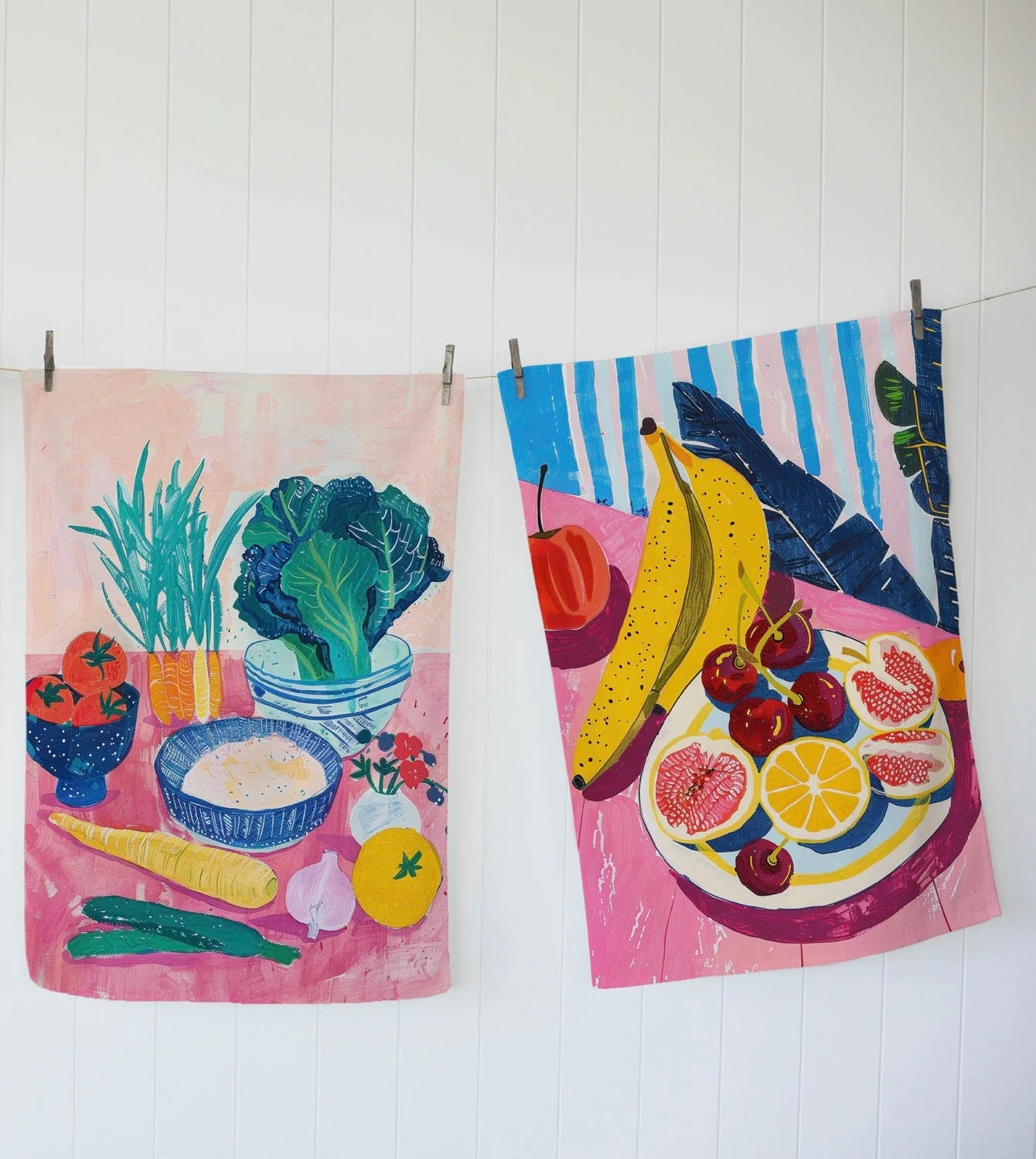 Set De 2 Torchons - Kitchen - Multicolore - Image 2