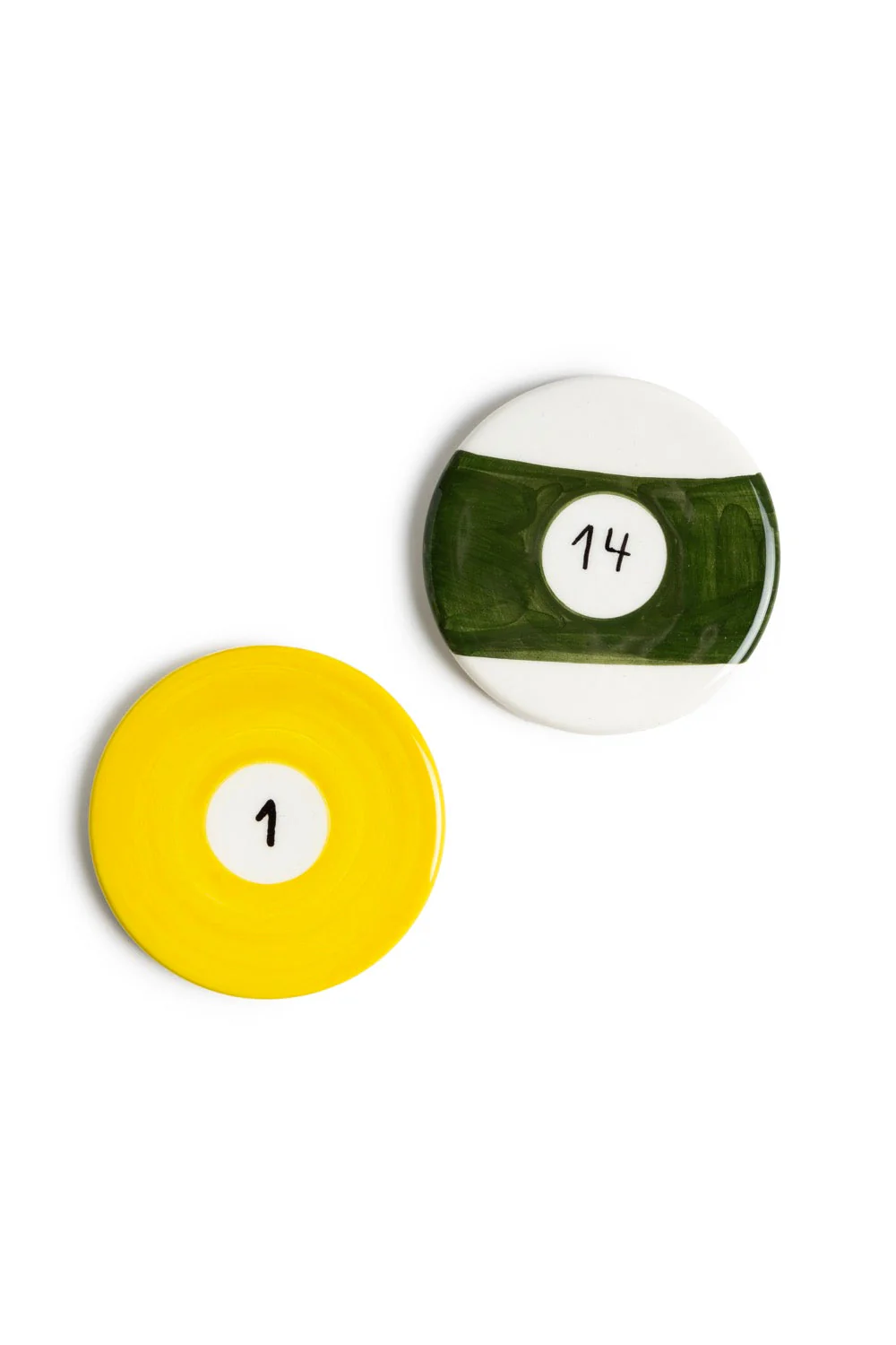 Ensemble De 2 Sous-Verres En Céramique - Cue - Multicolore - Image 2