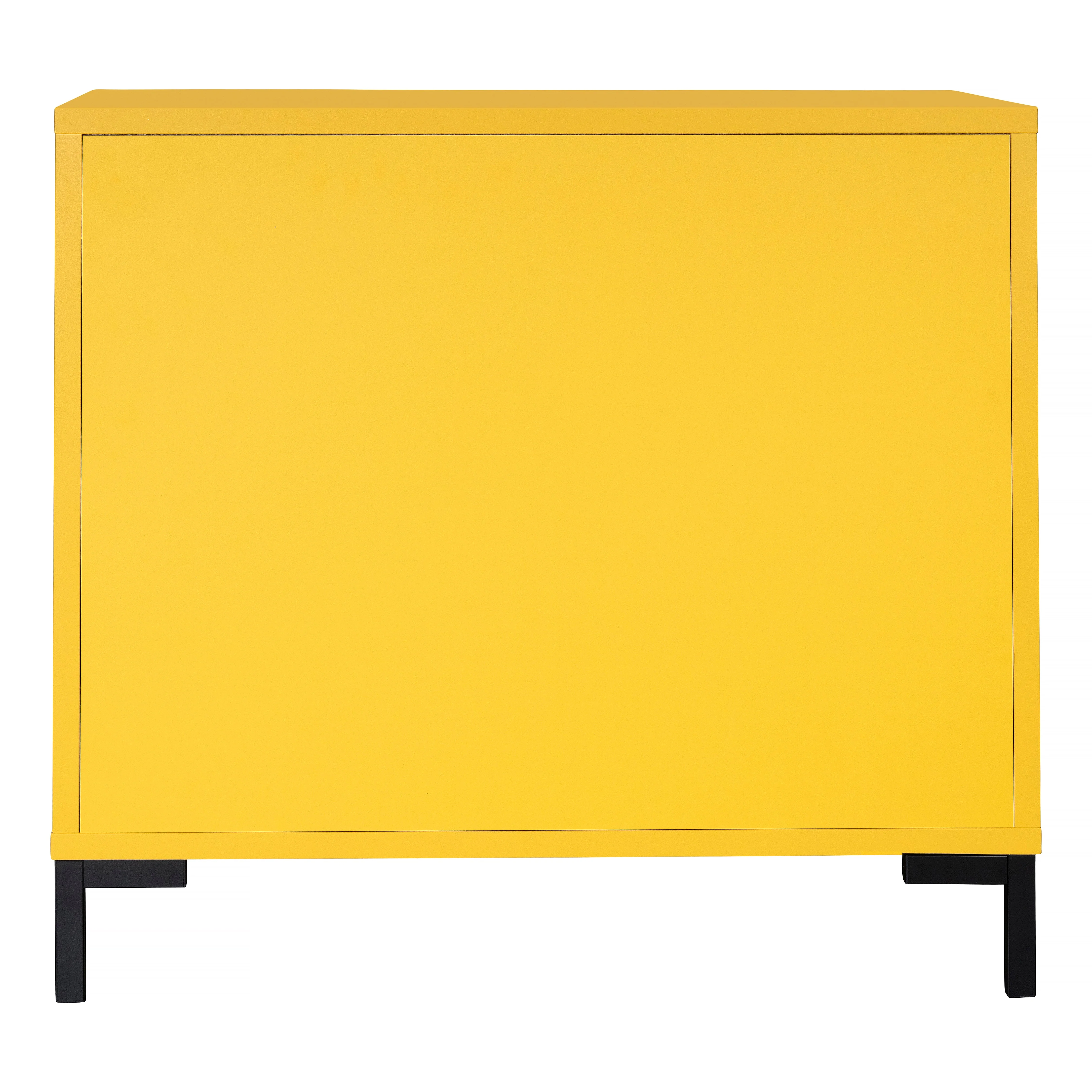 Meuble Vinyle "Bowie" - Jaune - Image 6
