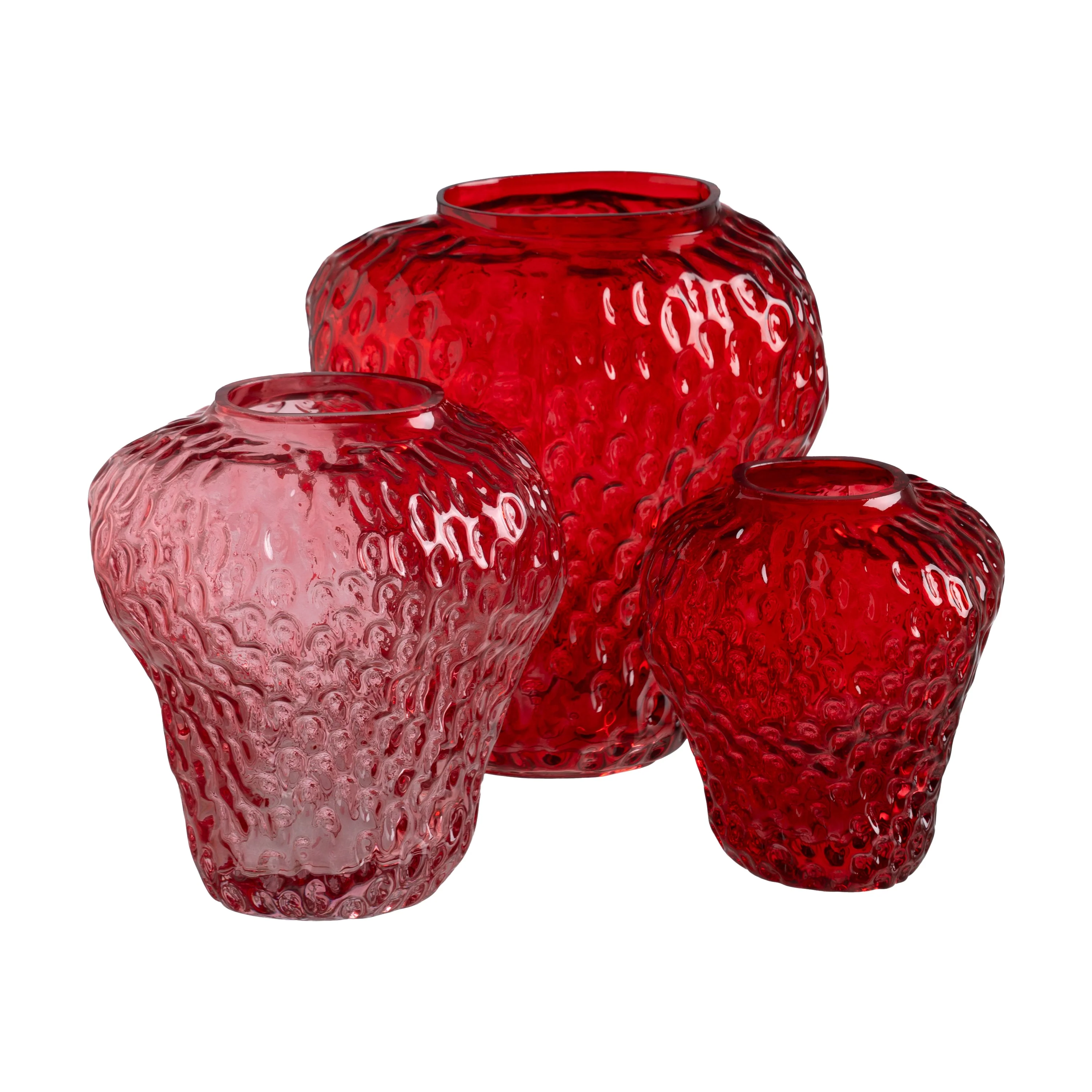 Jarrón Fresa - Rojo - Red - Image 4