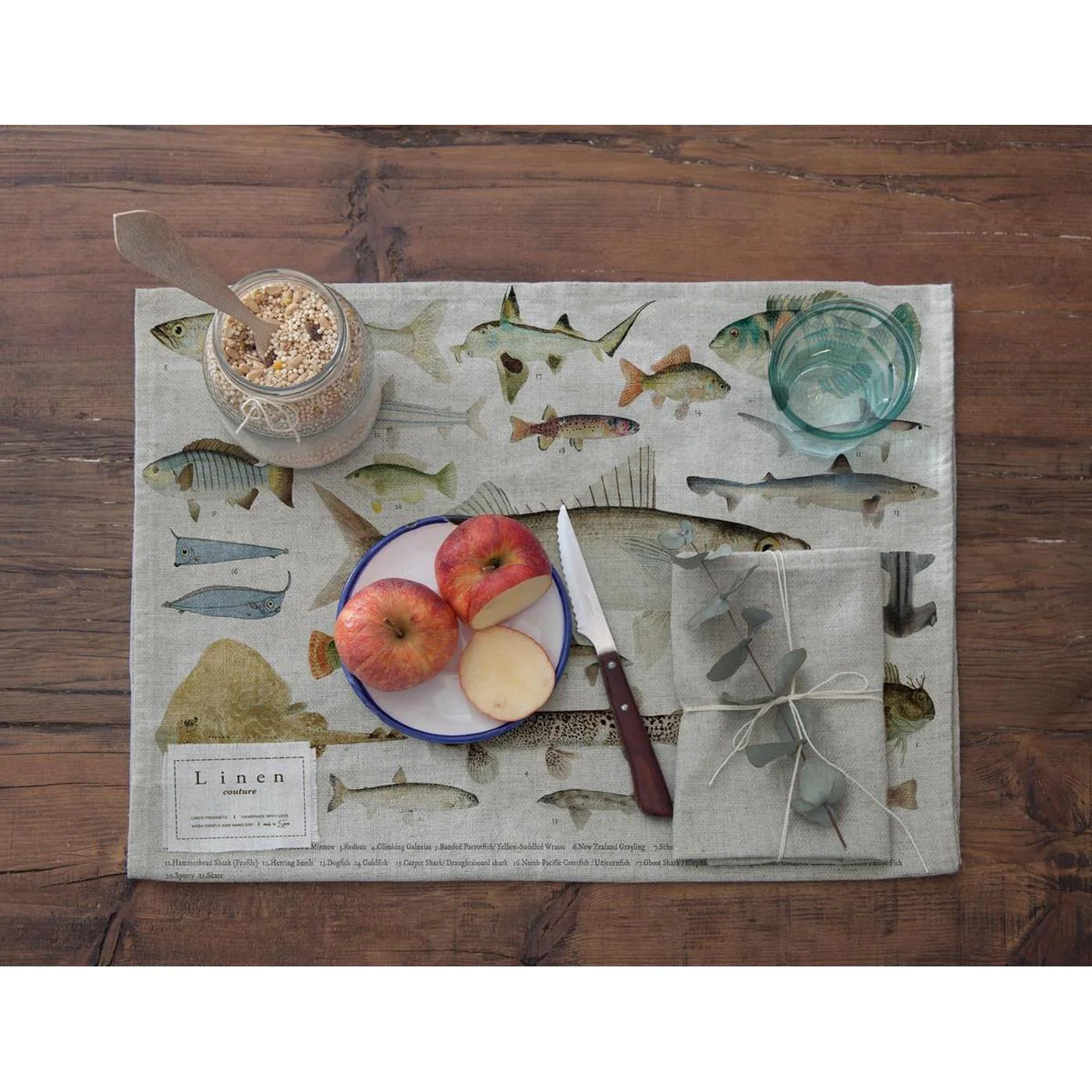 Set De 2 Sets De Table - Fish - Image 2