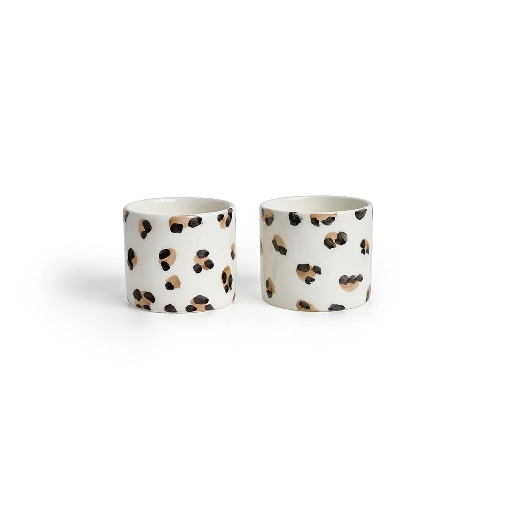 Lot De 2 Tasses En Céramique Cheetah - Multicolore - Image 3