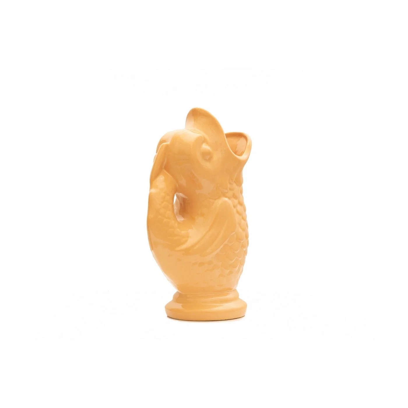 Vase Poisson En Céramique - Orange - Image 2