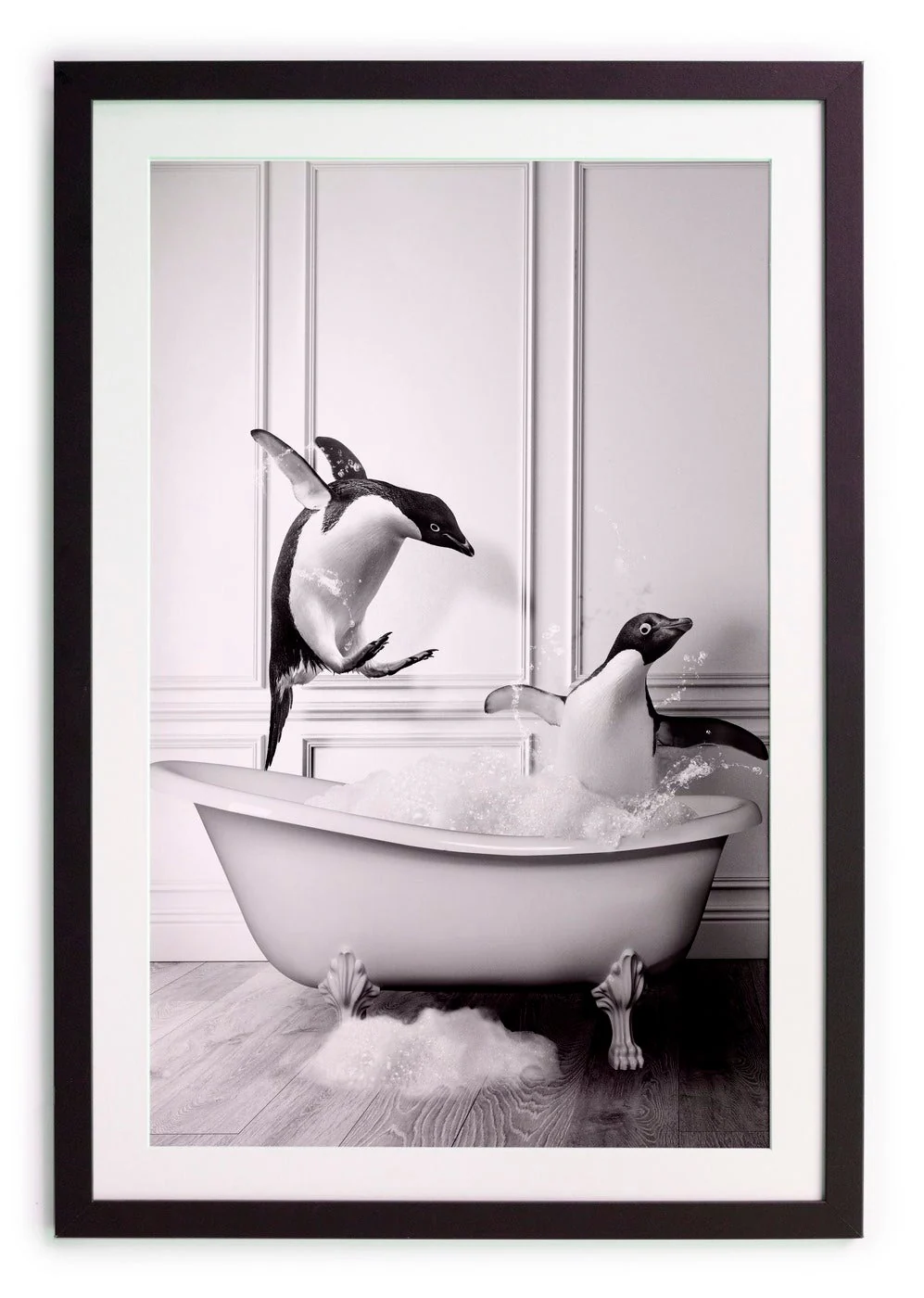 Really Nice Things - Image Encadrée - Penguin Bath - Image 2