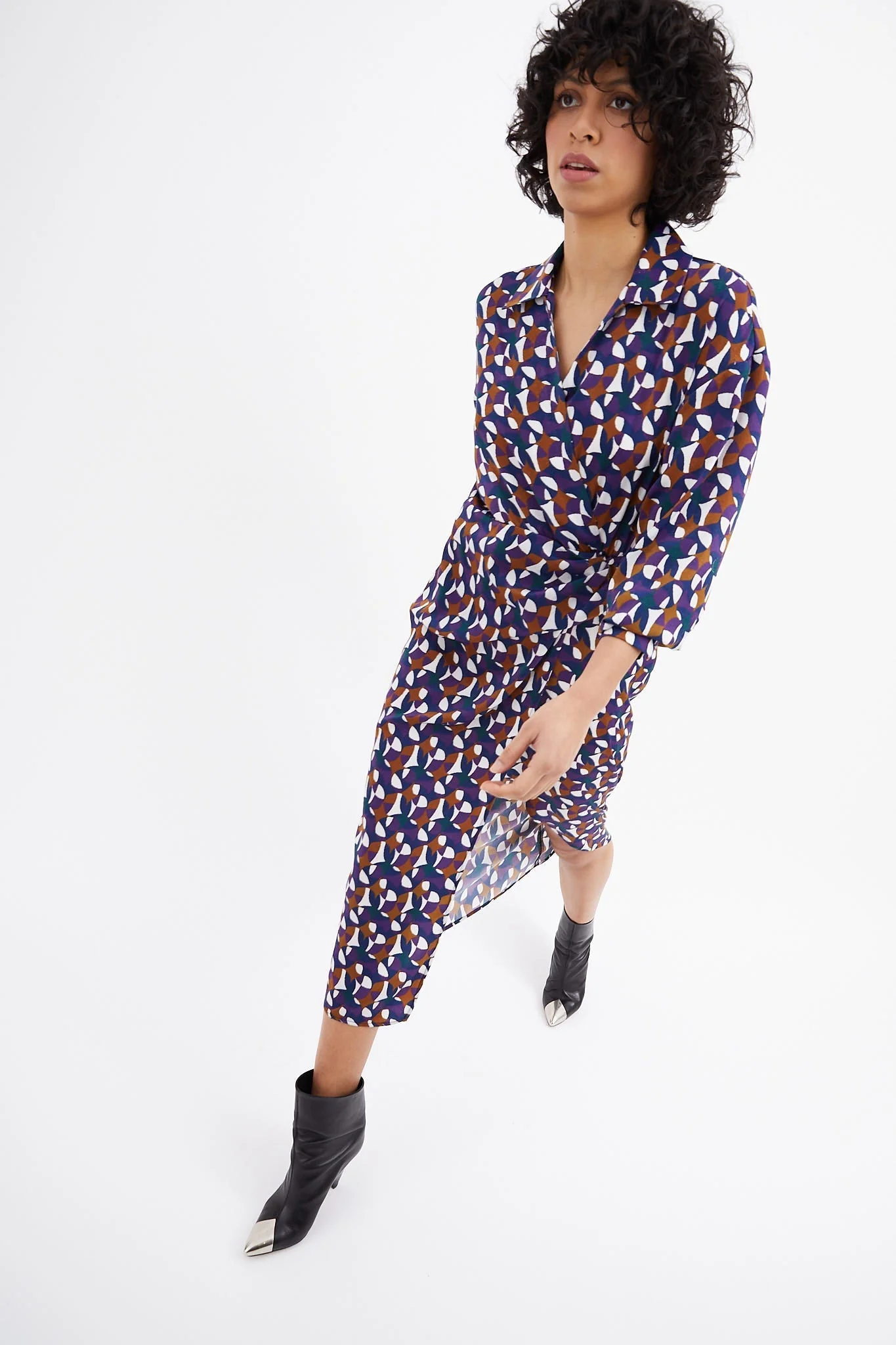 Robe Amanda Circo Morado - Image 3