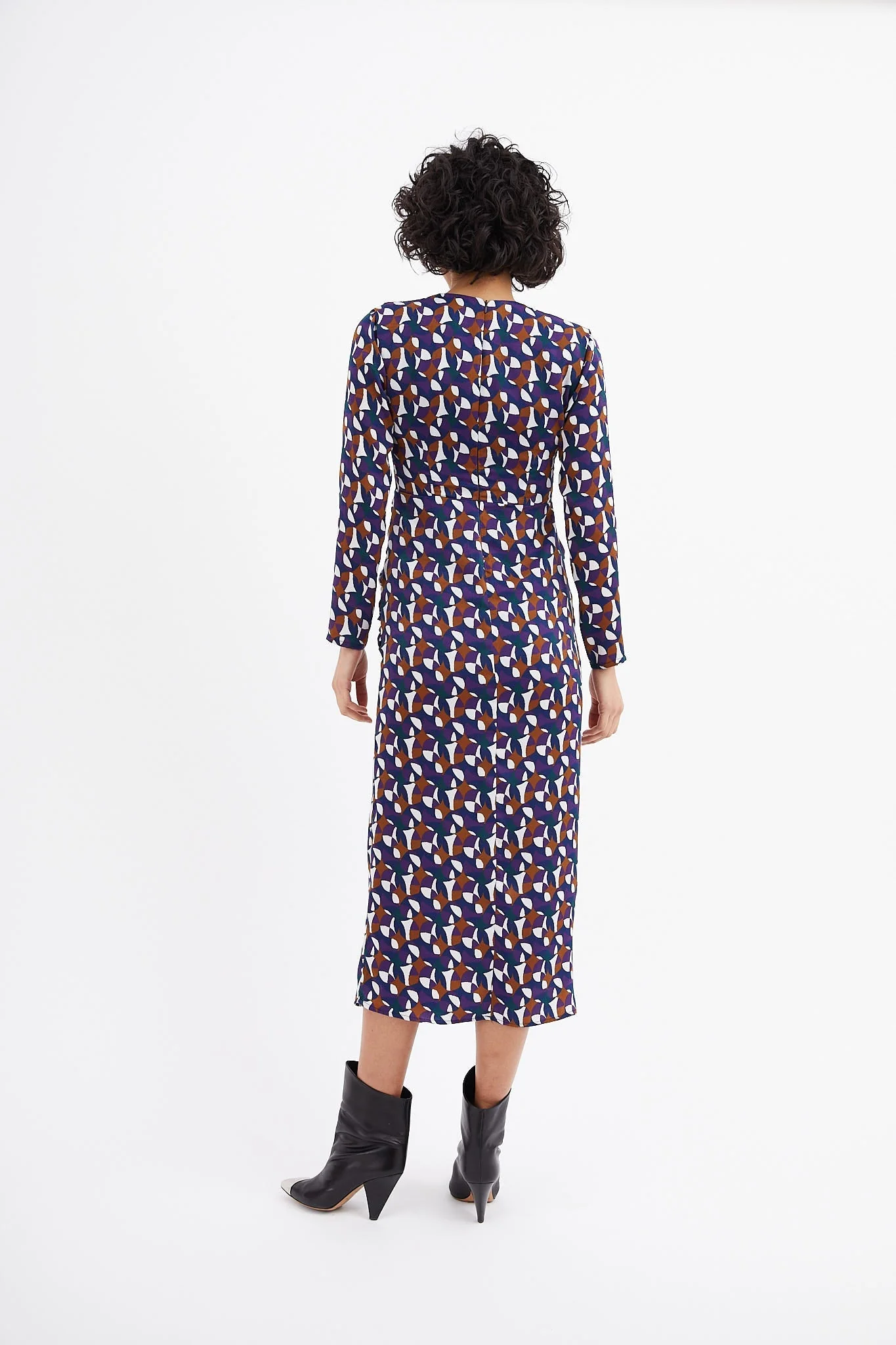 Robe Beky Midi Circo Morado - Image 4
