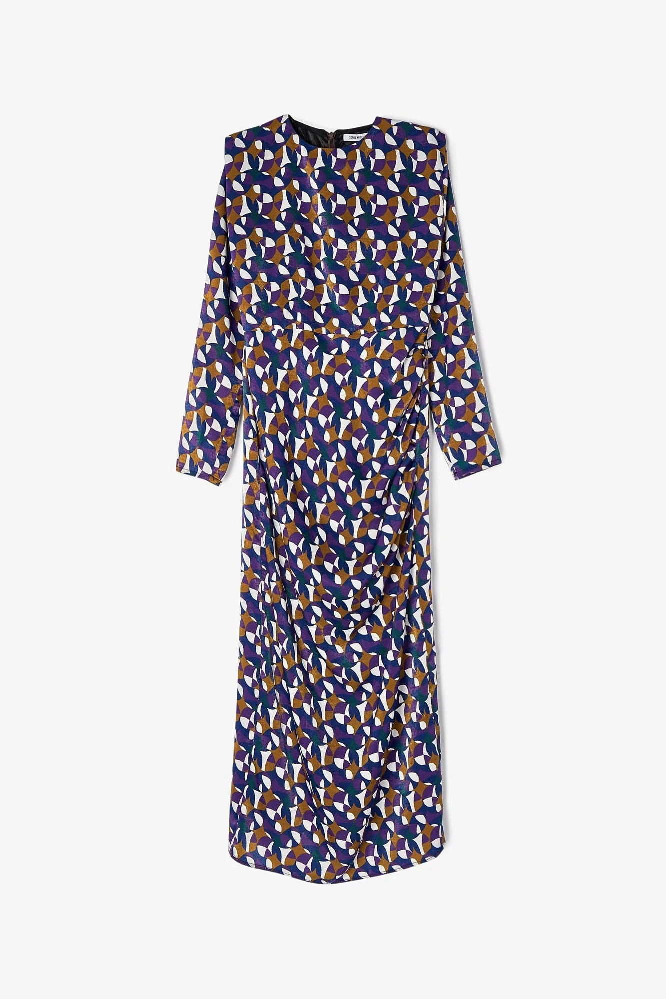 Robe Beky Midi Circo Morado - Image 6