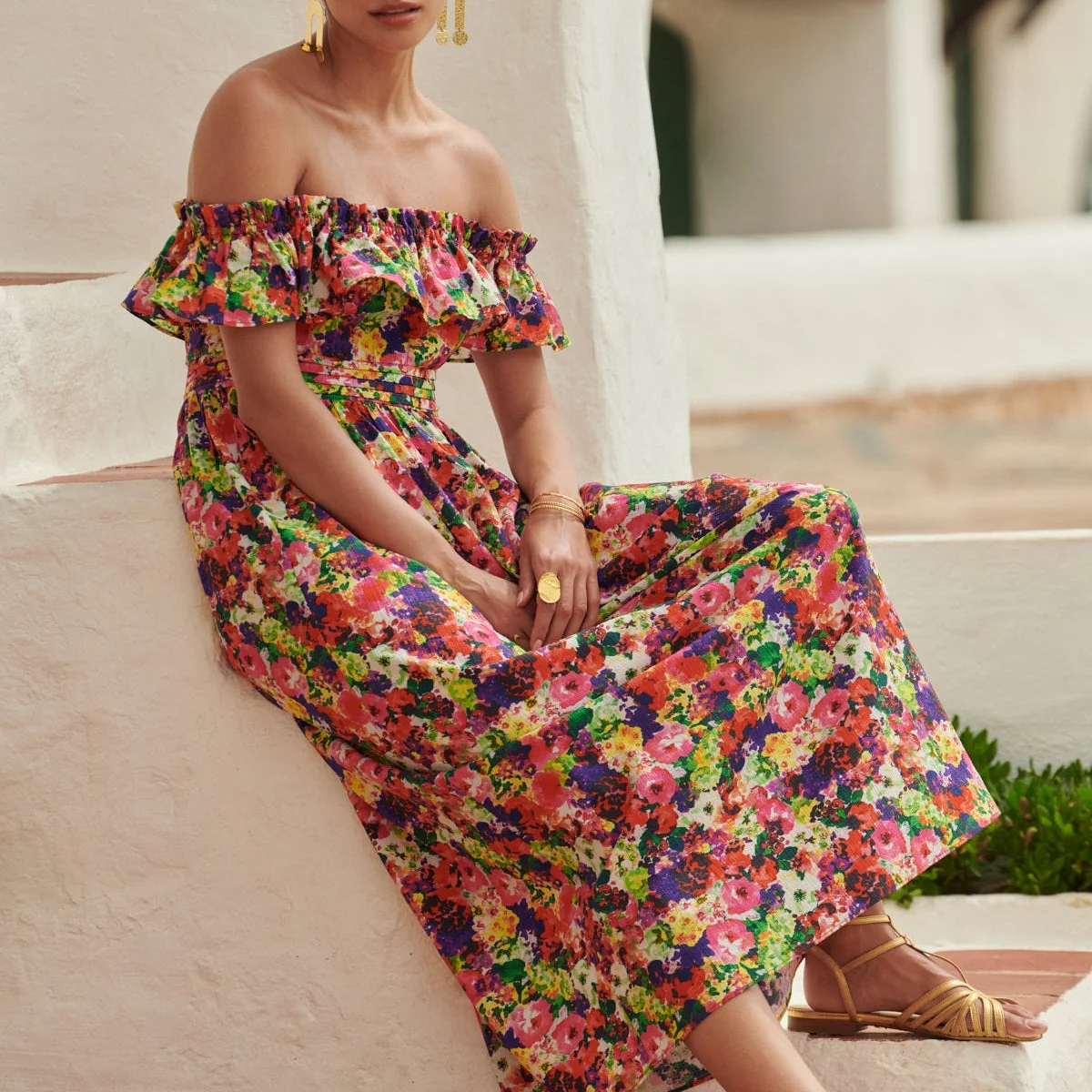Robe Blossom Coquelicot - Image 2