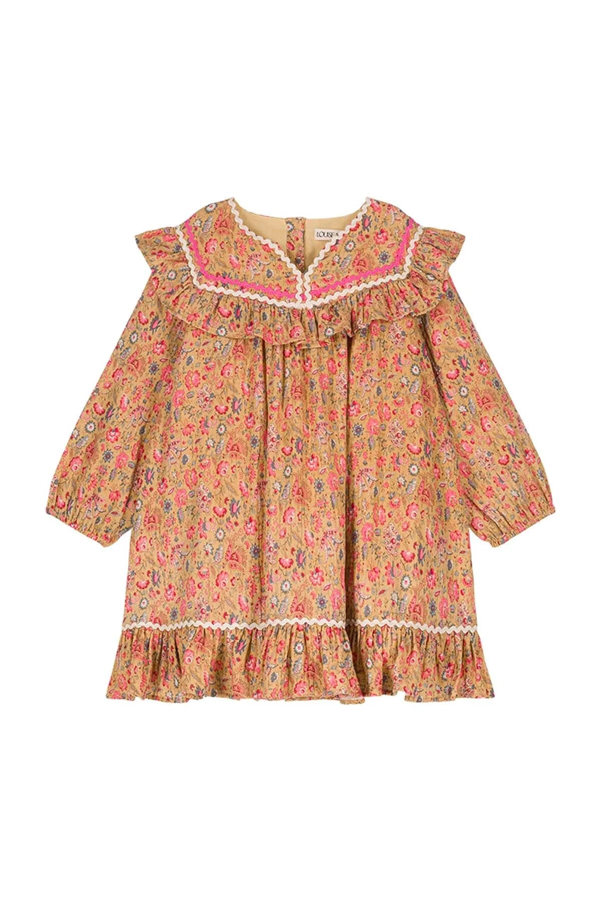 Robe Jilana - Champ De Fleurs De Safran - Enfant - Image 5