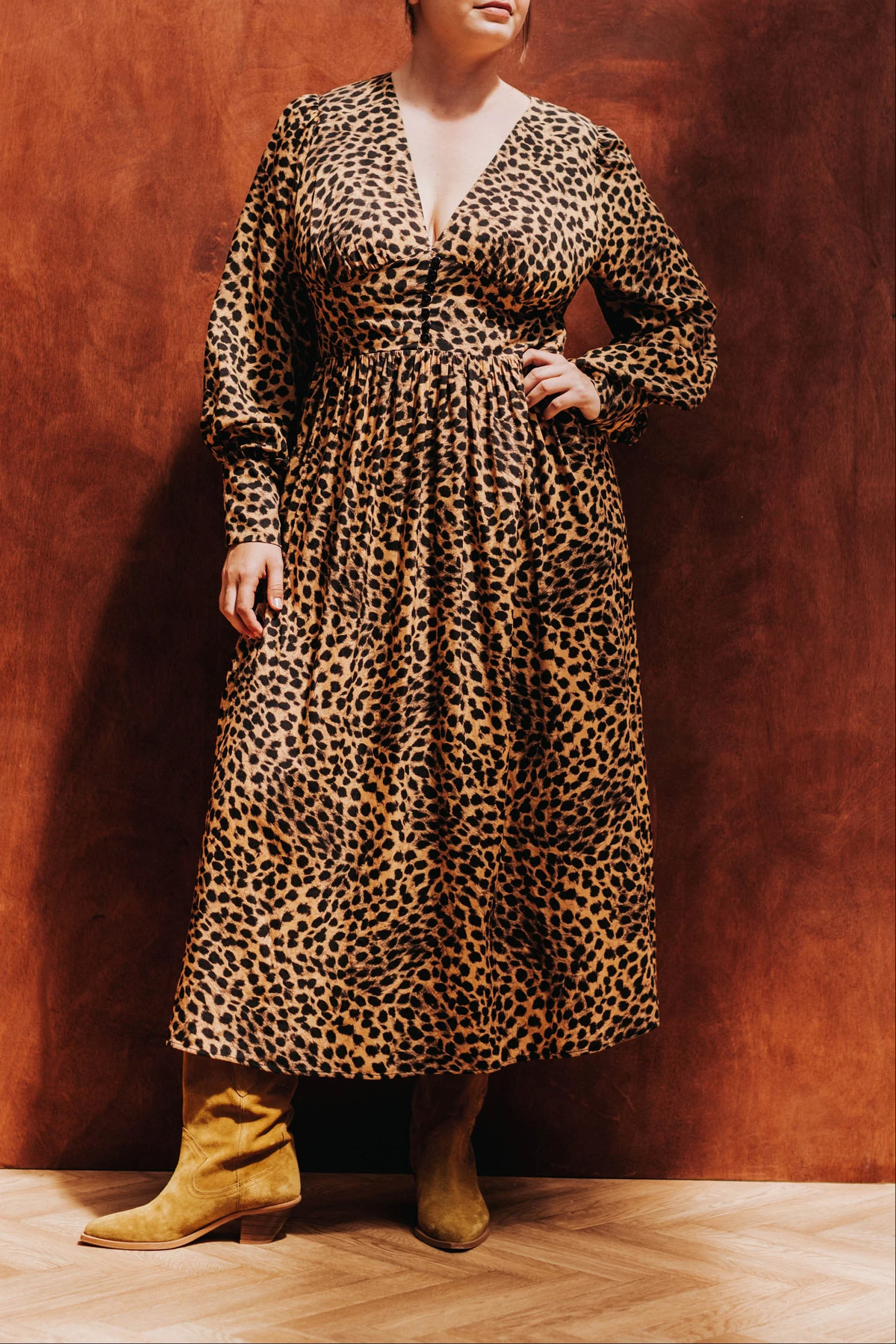 Robe Natacha - Léopard - Image 4