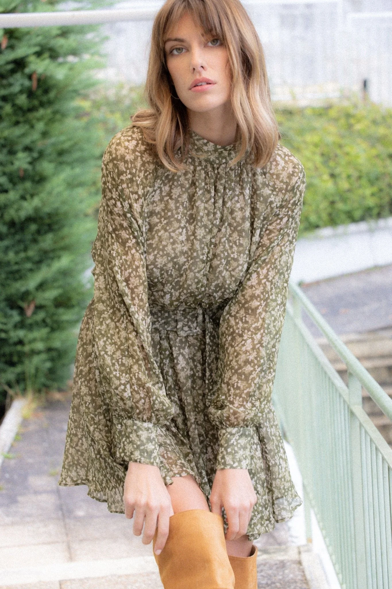 Robe Nicolette Fleurettes - Multicolore - Image 9