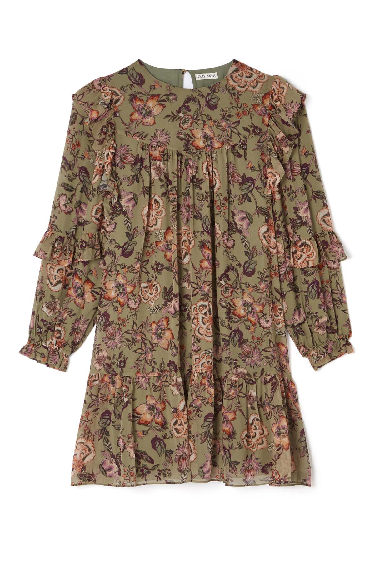 Robe Ottela - Tropical Kaki - Femme - Image 4