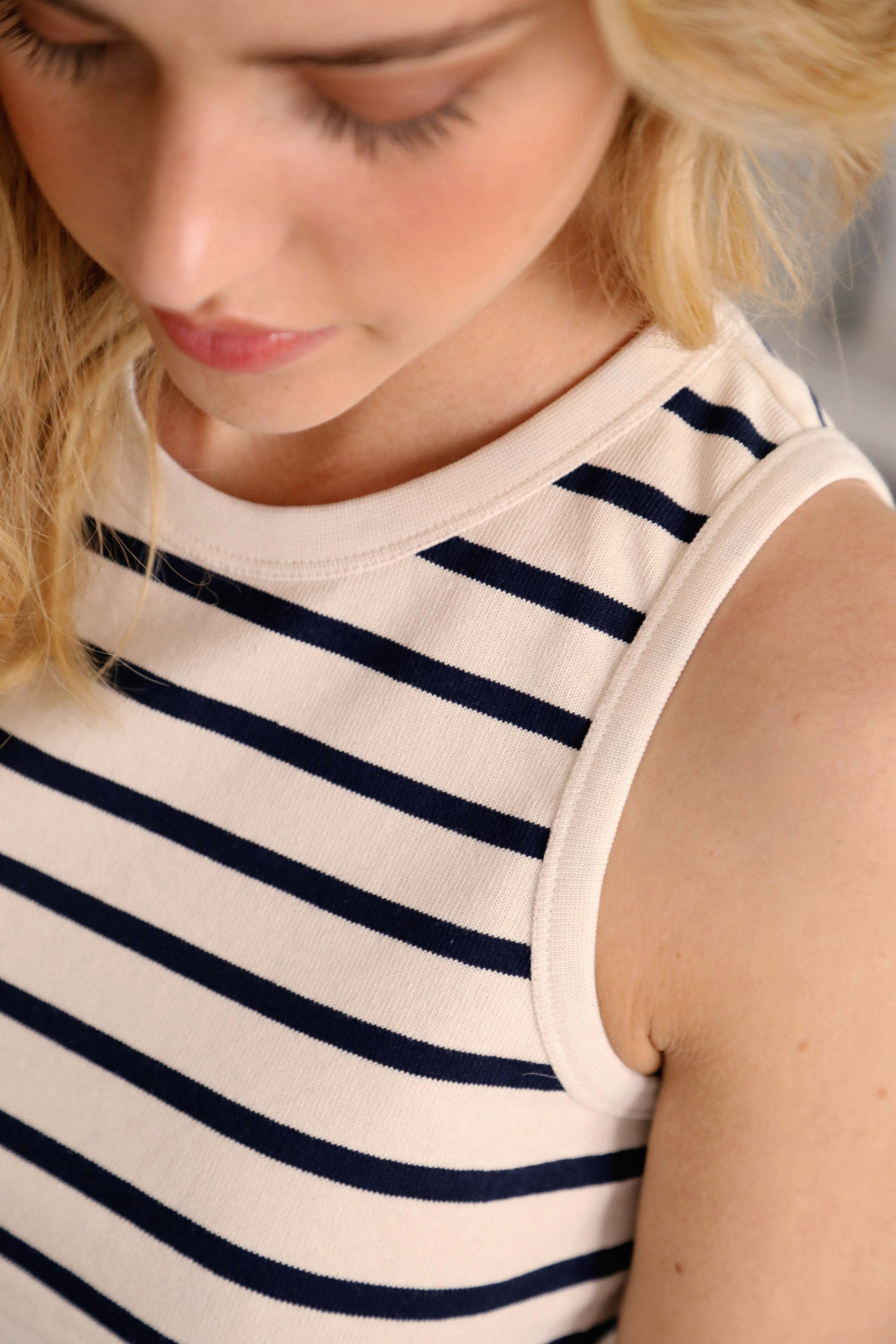 Top Le Beaubourg - Bleu Marine - Femme - Image 3