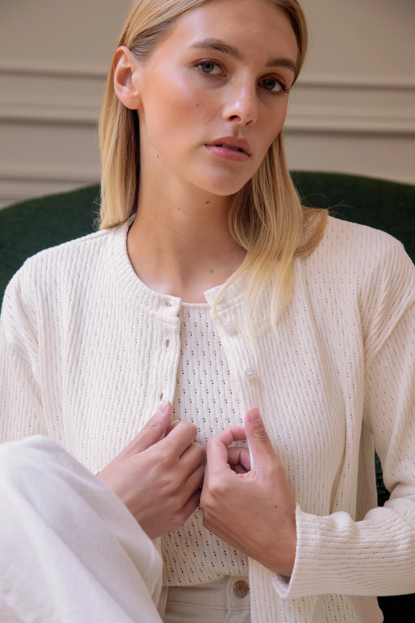 Veste Le Corneille - Ecru - Femme - Image 2