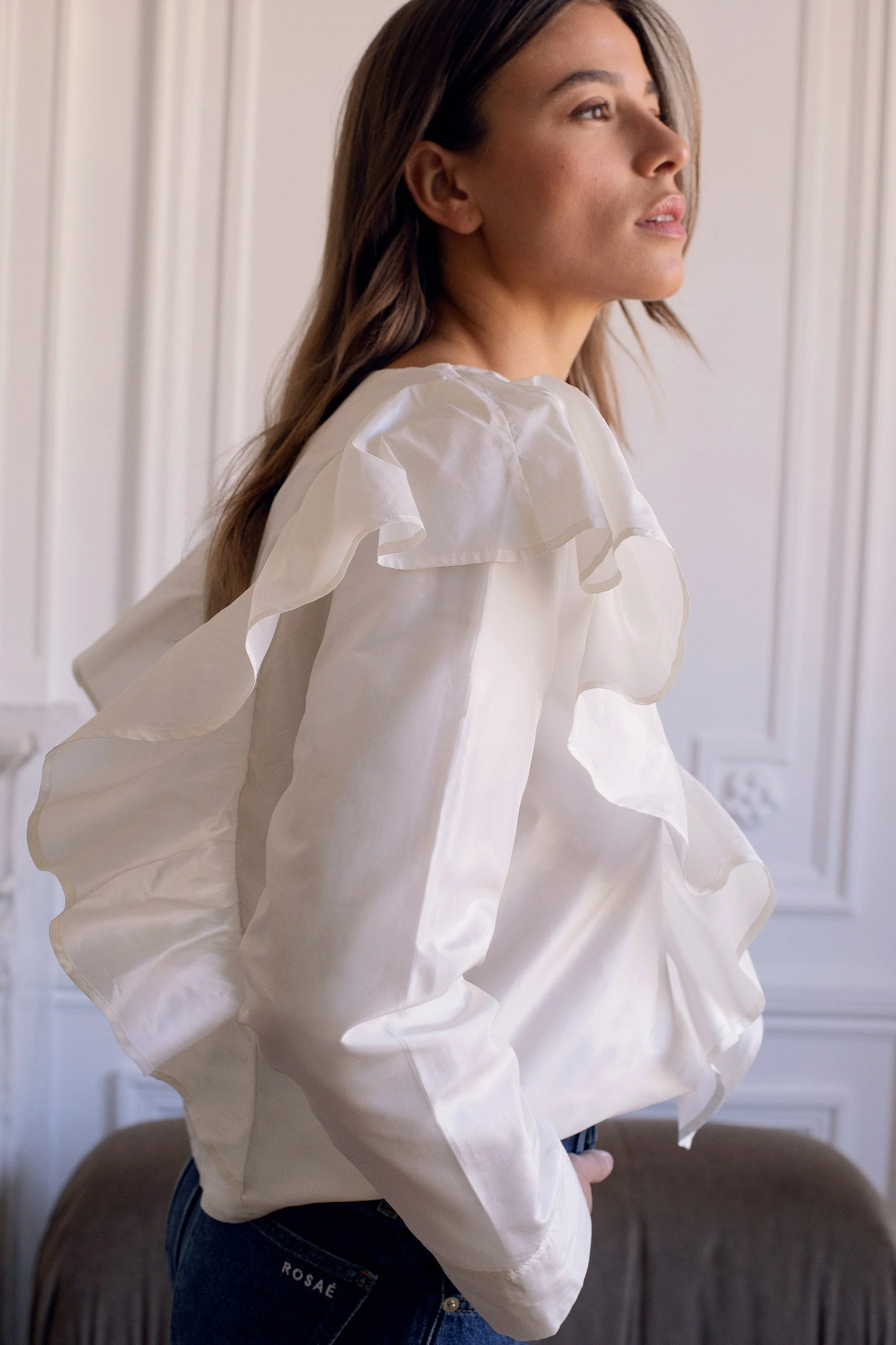Blouse Le Cesaire - Blanc - Femme - Image 4
