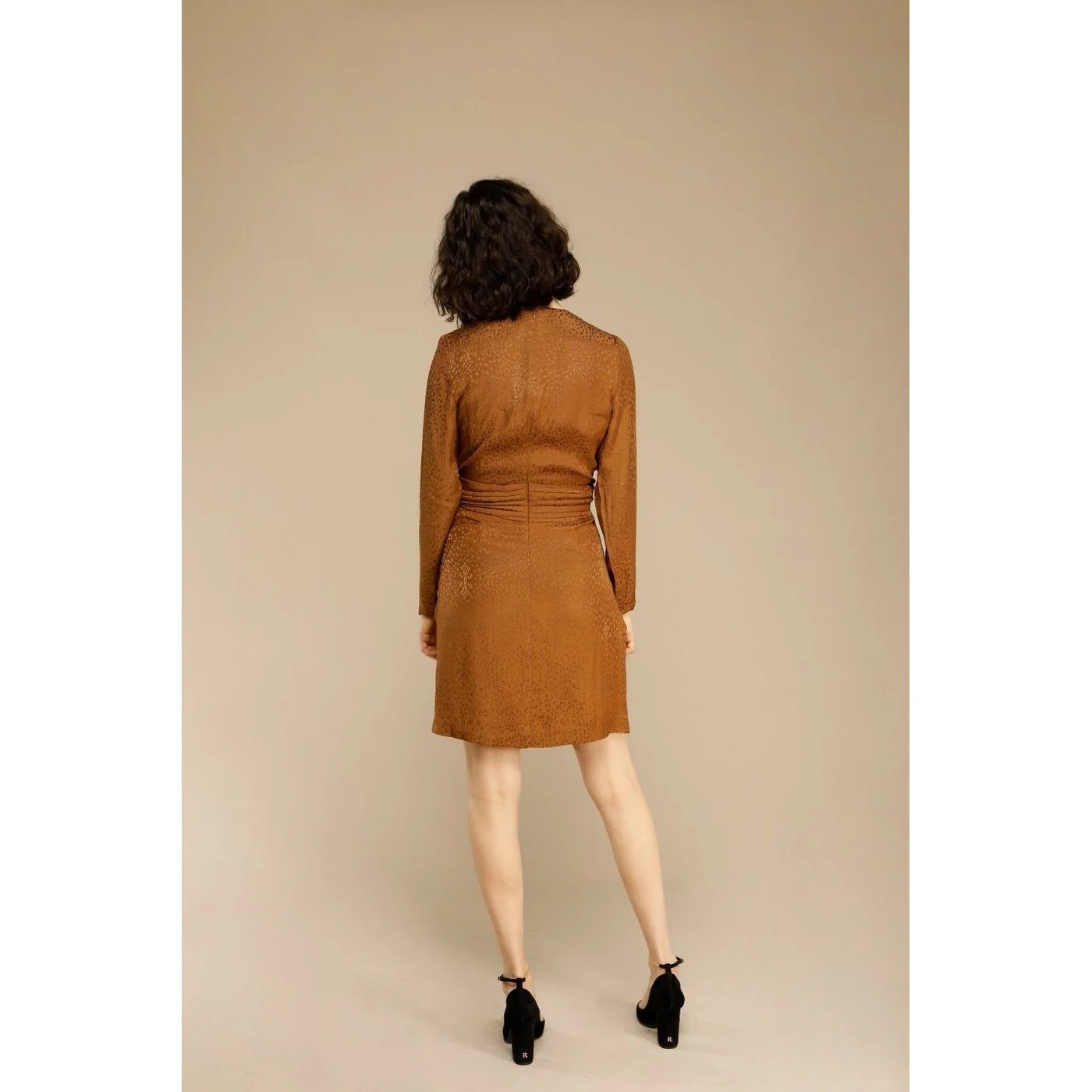 Robe Eve - Jaquard Leopard - Image 2