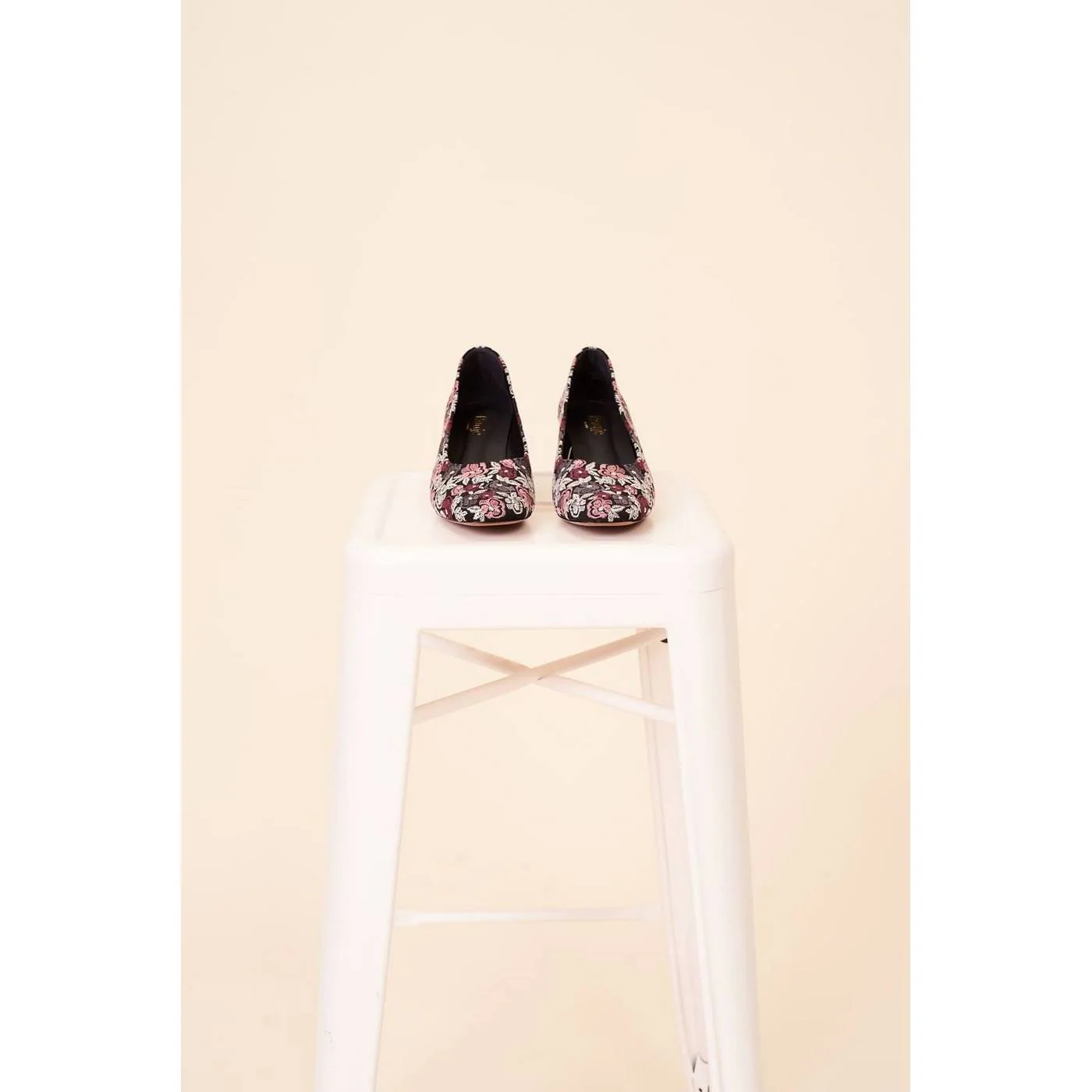 Ballerines Jane Brodées - Fleurs Floues - Image 5