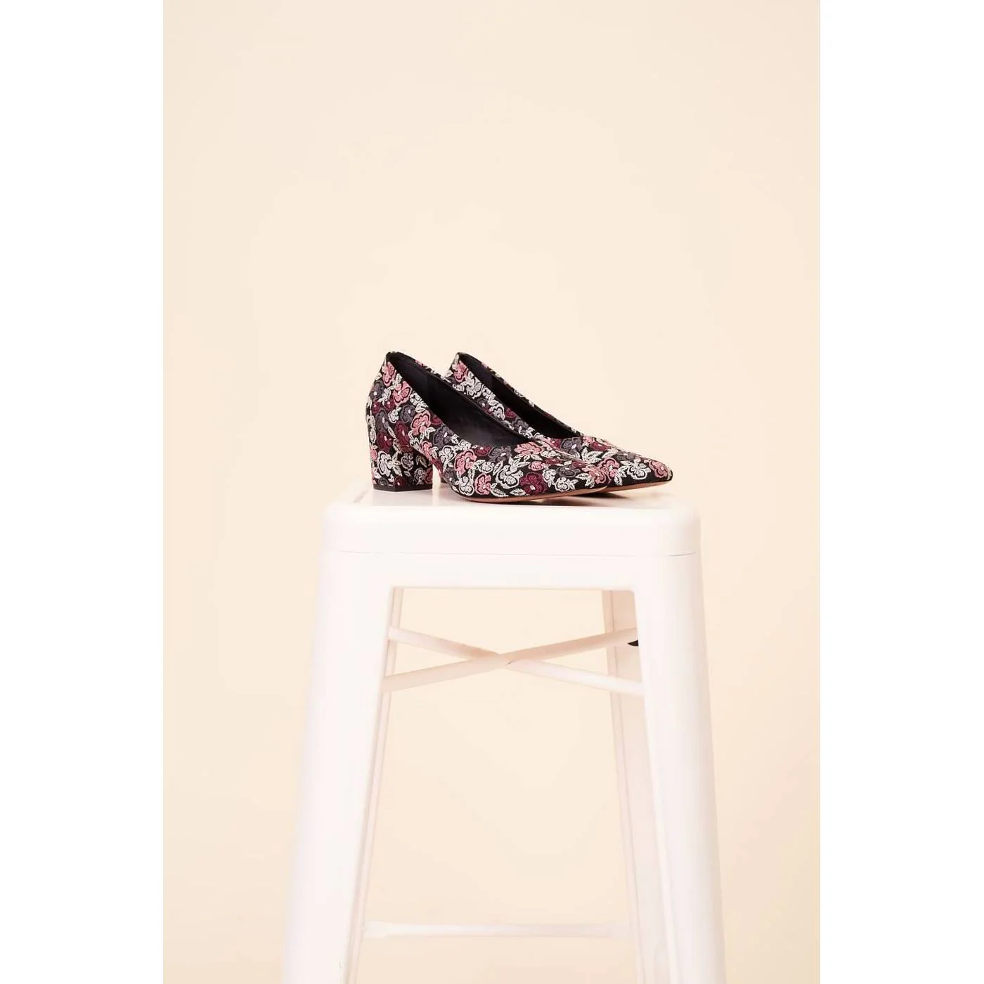 Ballerines Jane Brodées - Fleurs Floues - Image 6