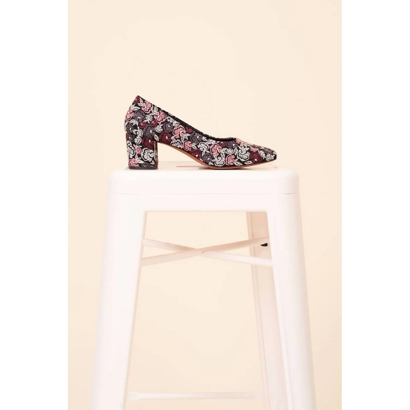 Ballerines Jane Brodées - Fleurs Floues - Image 7
