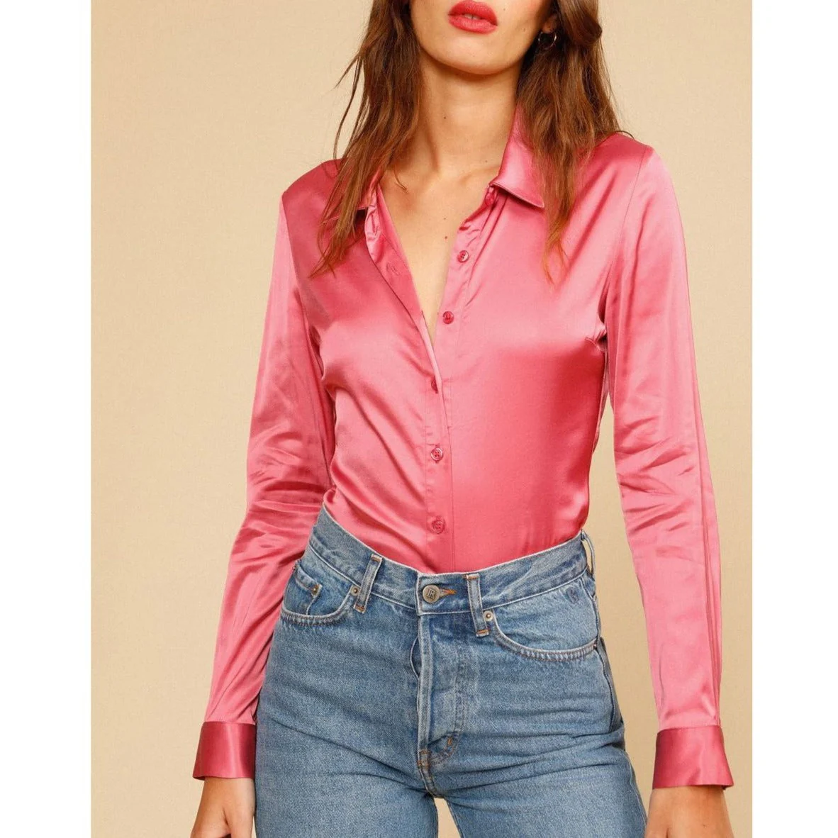 Chemise Gwen - Rose - Image 3