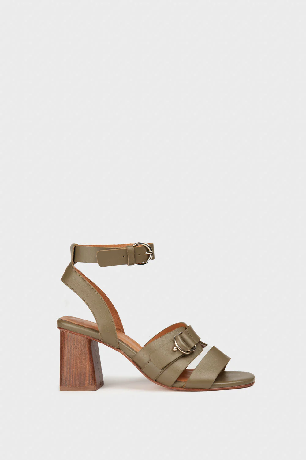 Sandales Micaela - Cuir Kaki - Anaki - Image 4