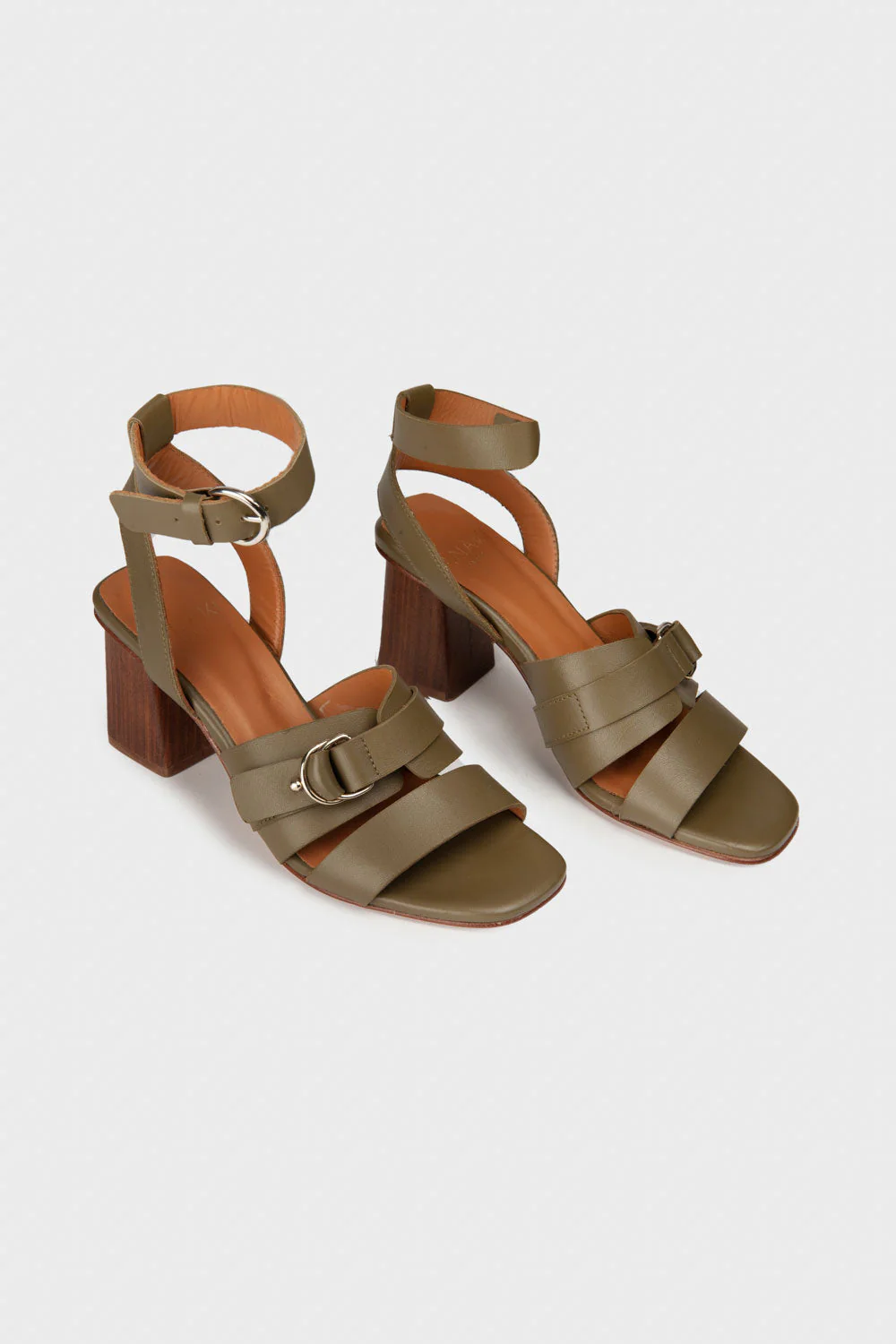 Sandales Micaela - Cuir Kaki - Anaki - Image 5