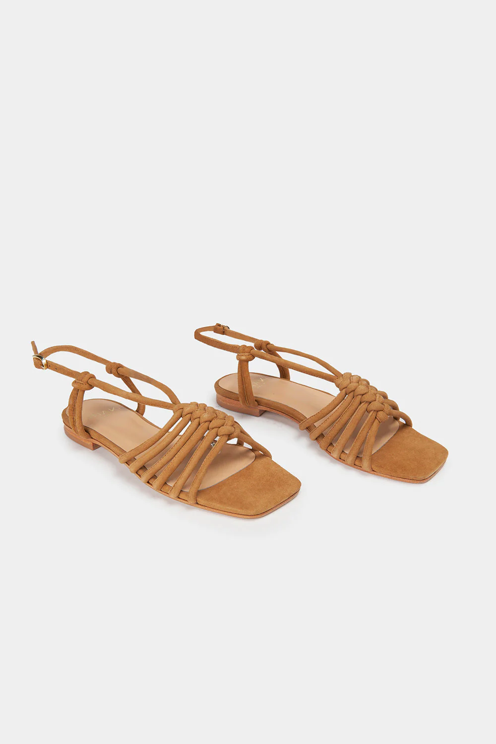 Sandales Denise - Daim Camel - Image 2