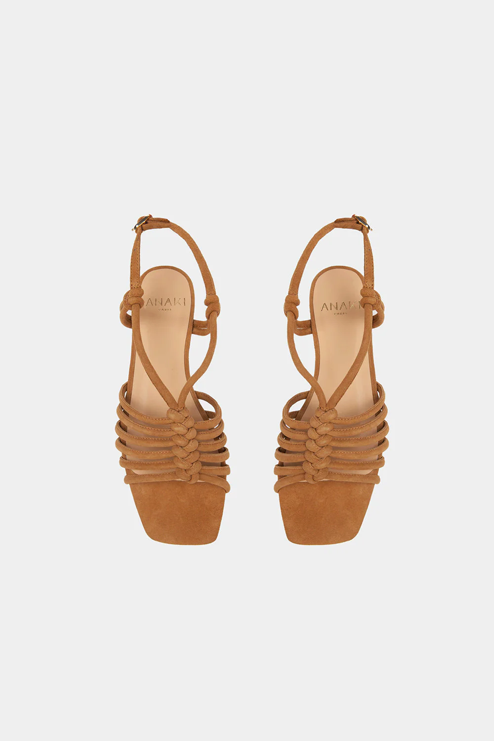 Sandales Denise - Daim Camel - Image 3