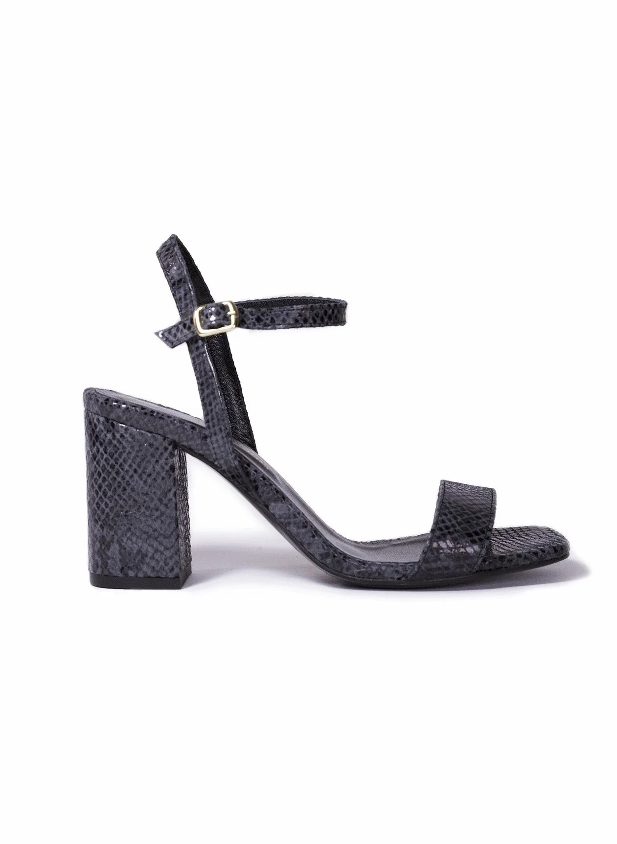 Sandales Serpent - Noir - Femme - Image 2