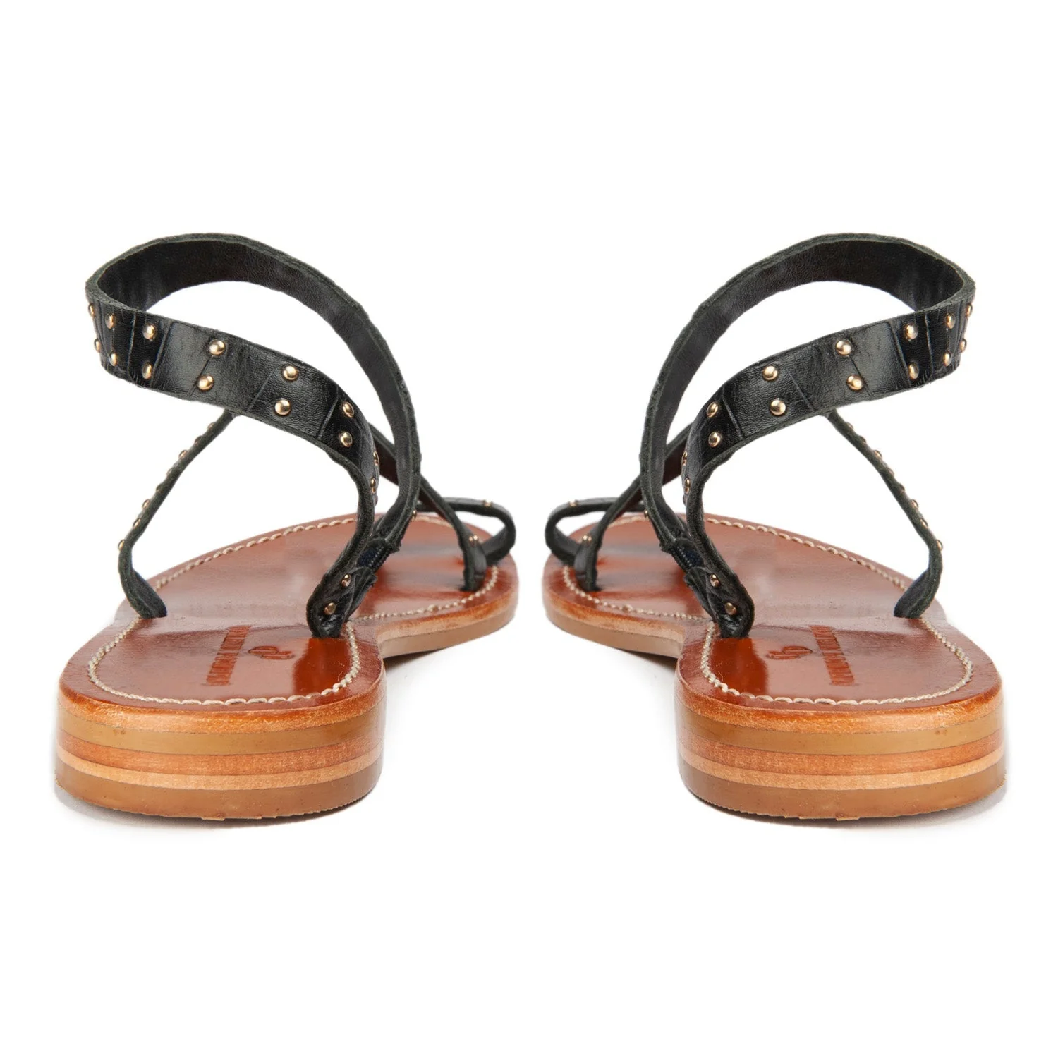 Sandales Shan - Croco - Noir - Image 5
