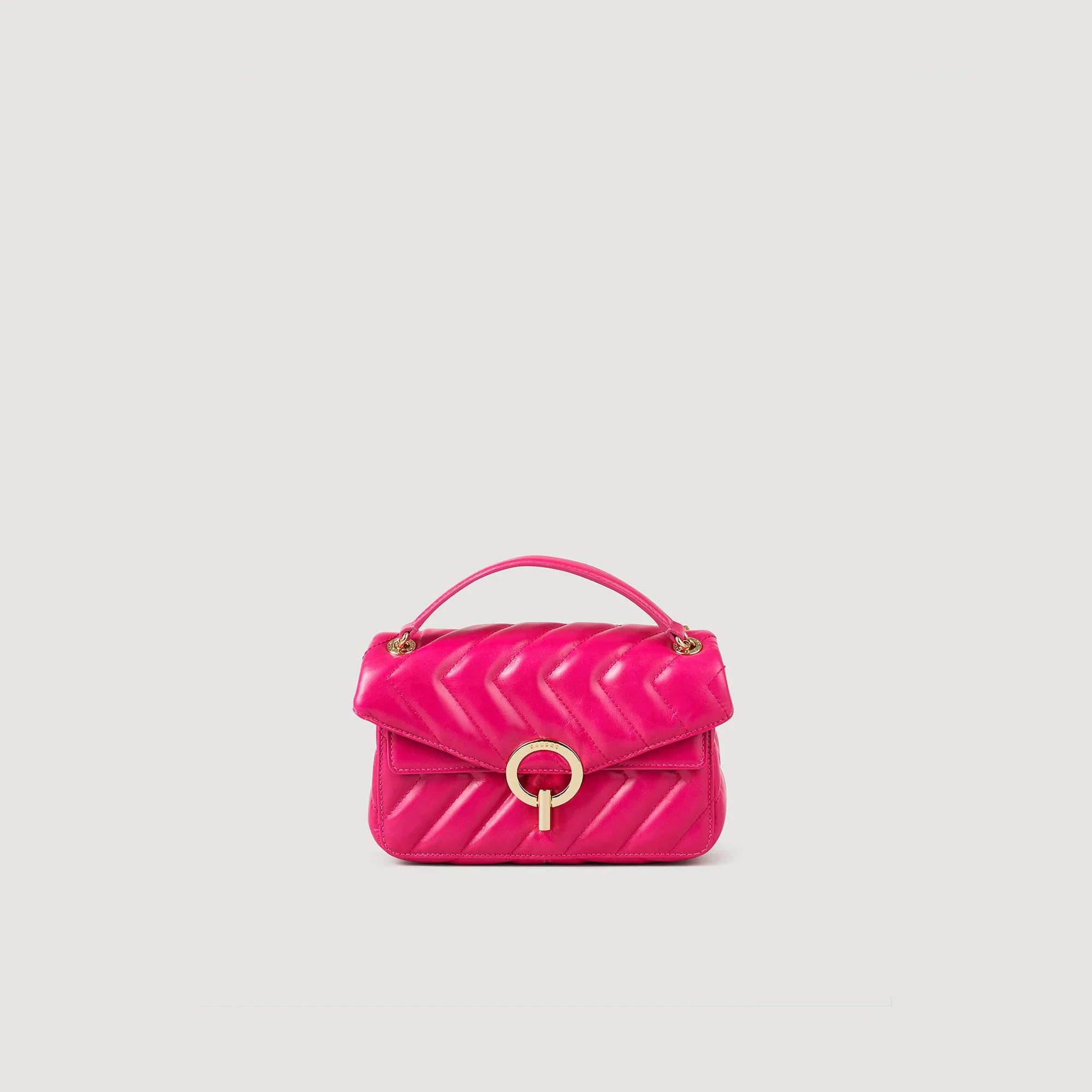 Petit Sac Yza En Cuir Lisse - Image 2